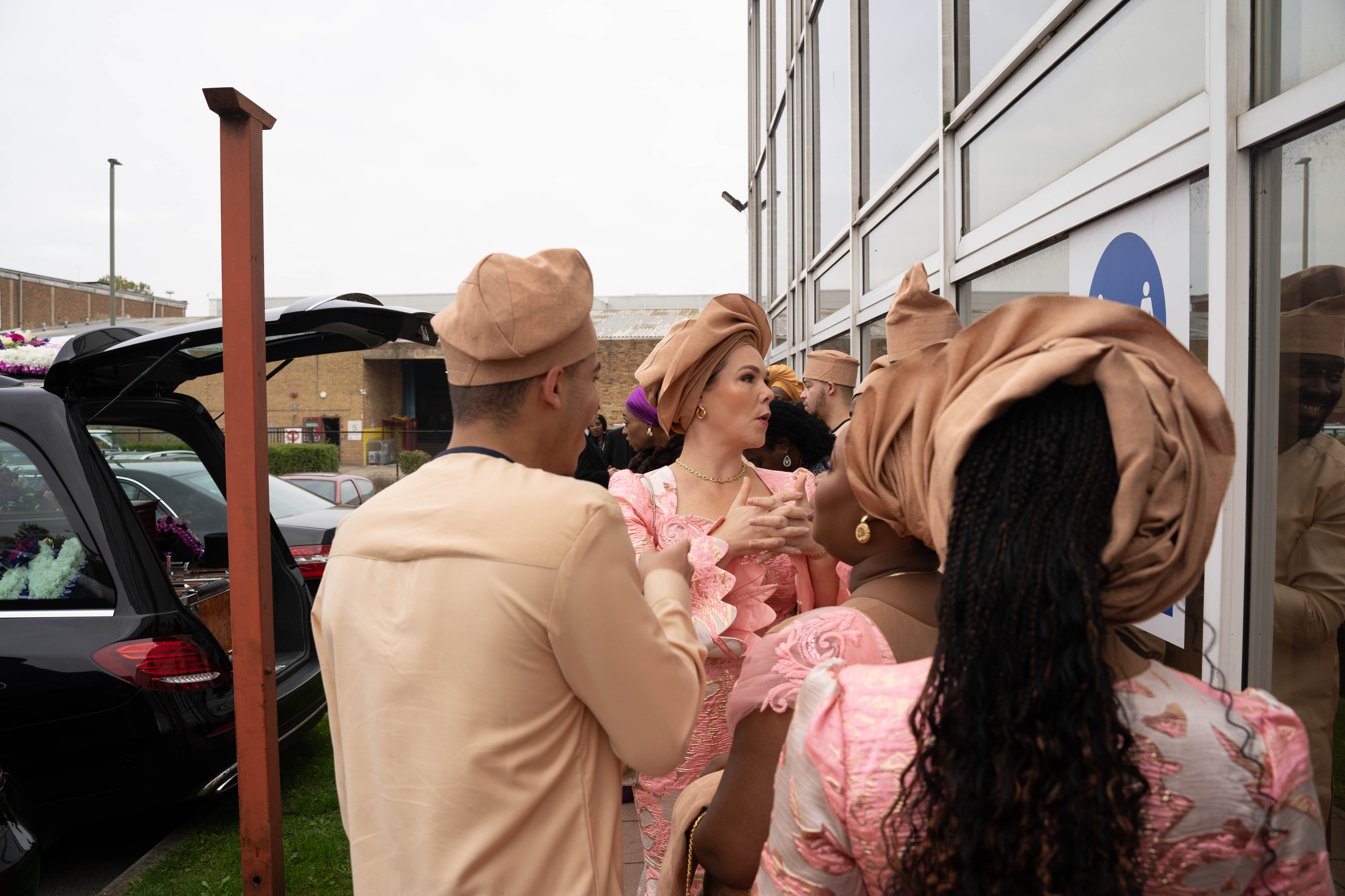 Funeral photography by Louis Charles Dalton