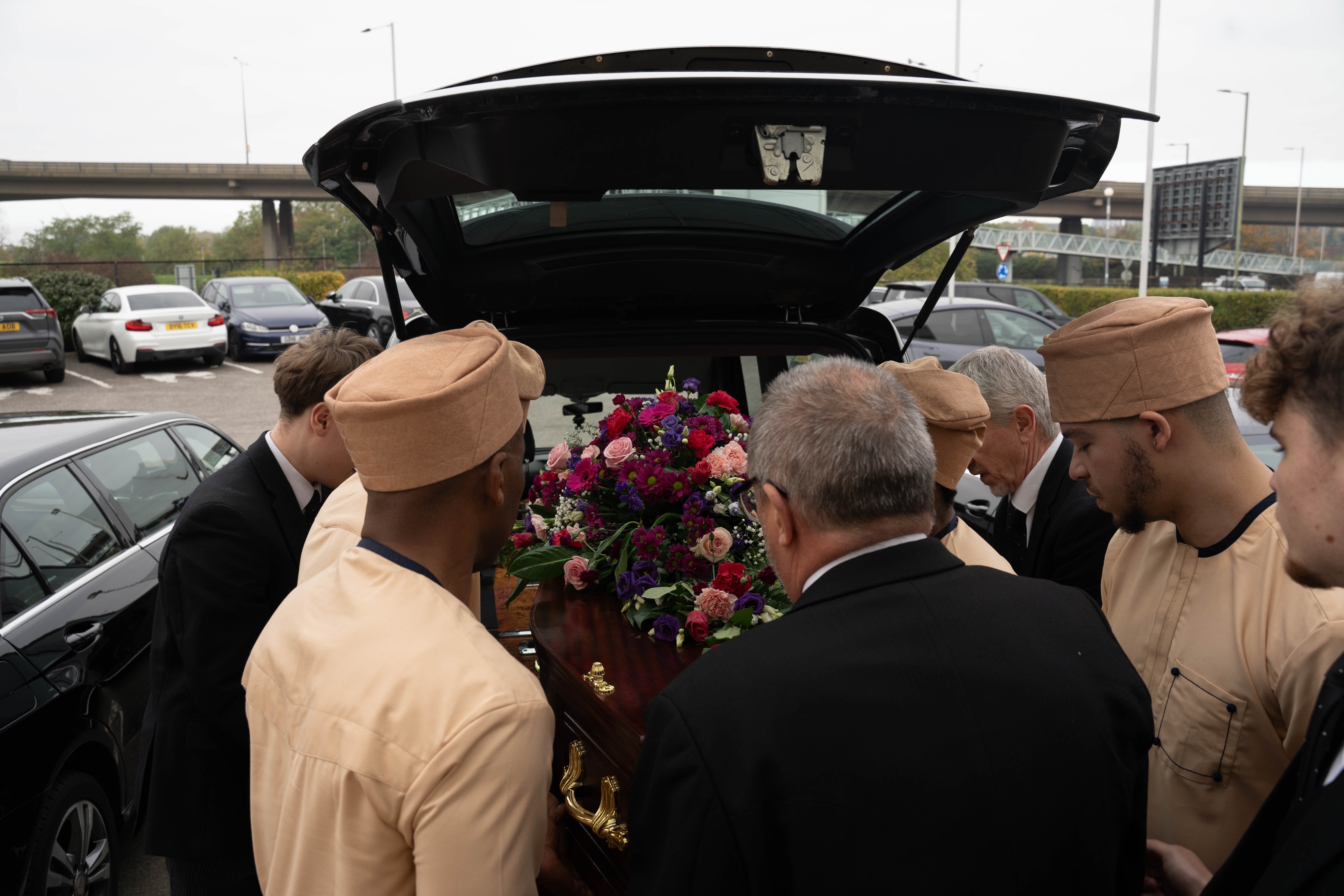 Funeral photography by Louis Charles Dalton