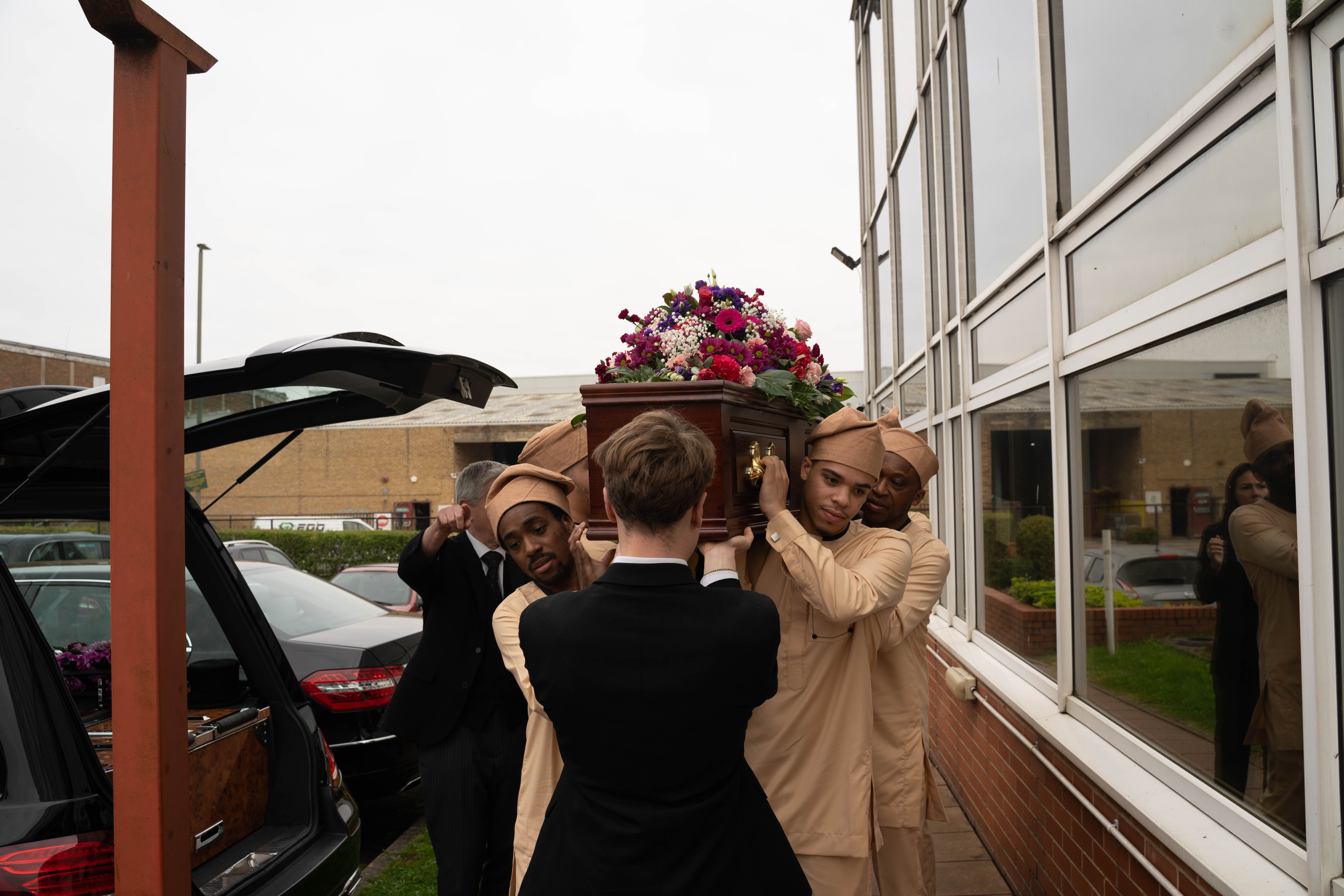 Funeral photography by Louis Charles Dalton