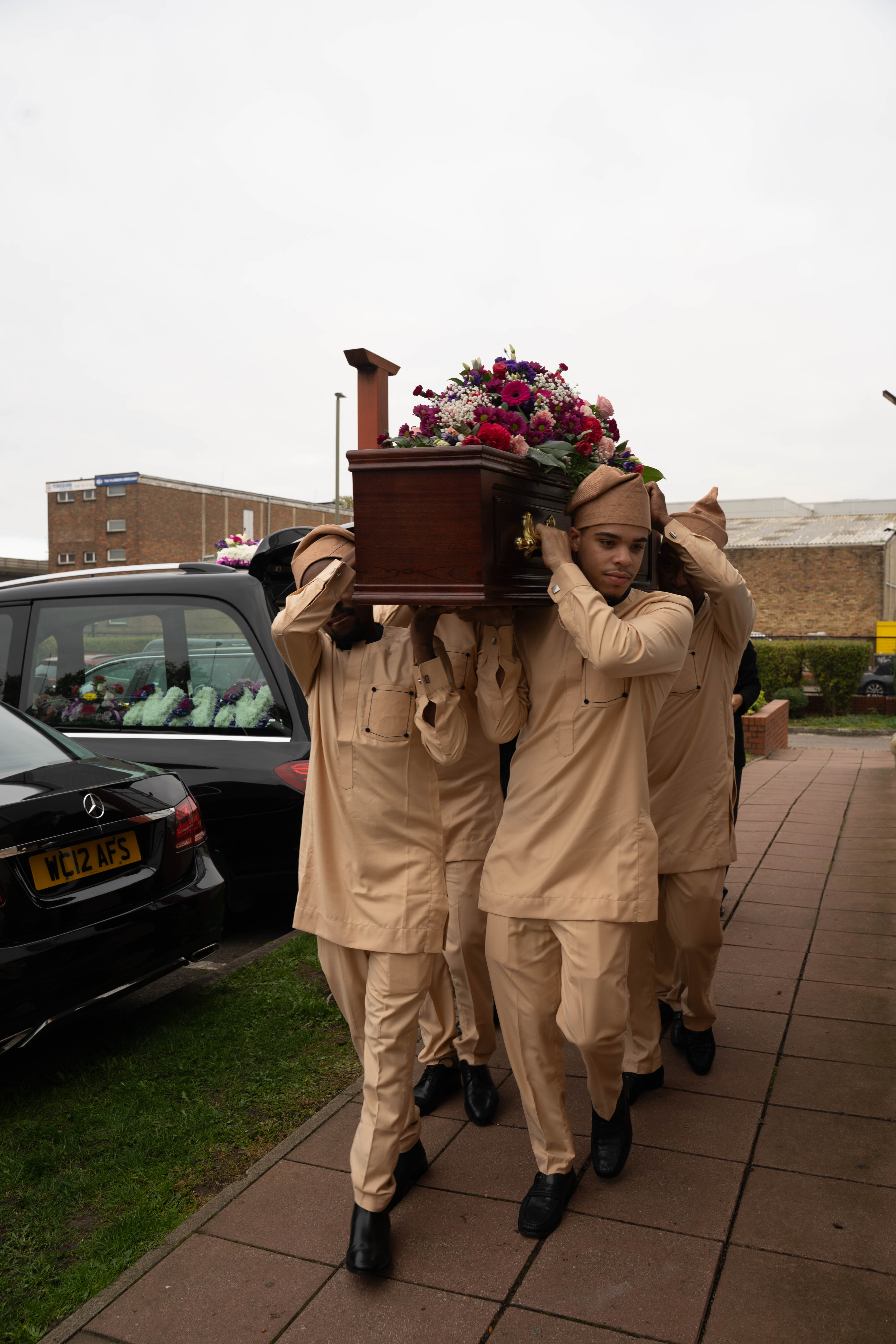 Funeral photography by Louis Charles Dalton