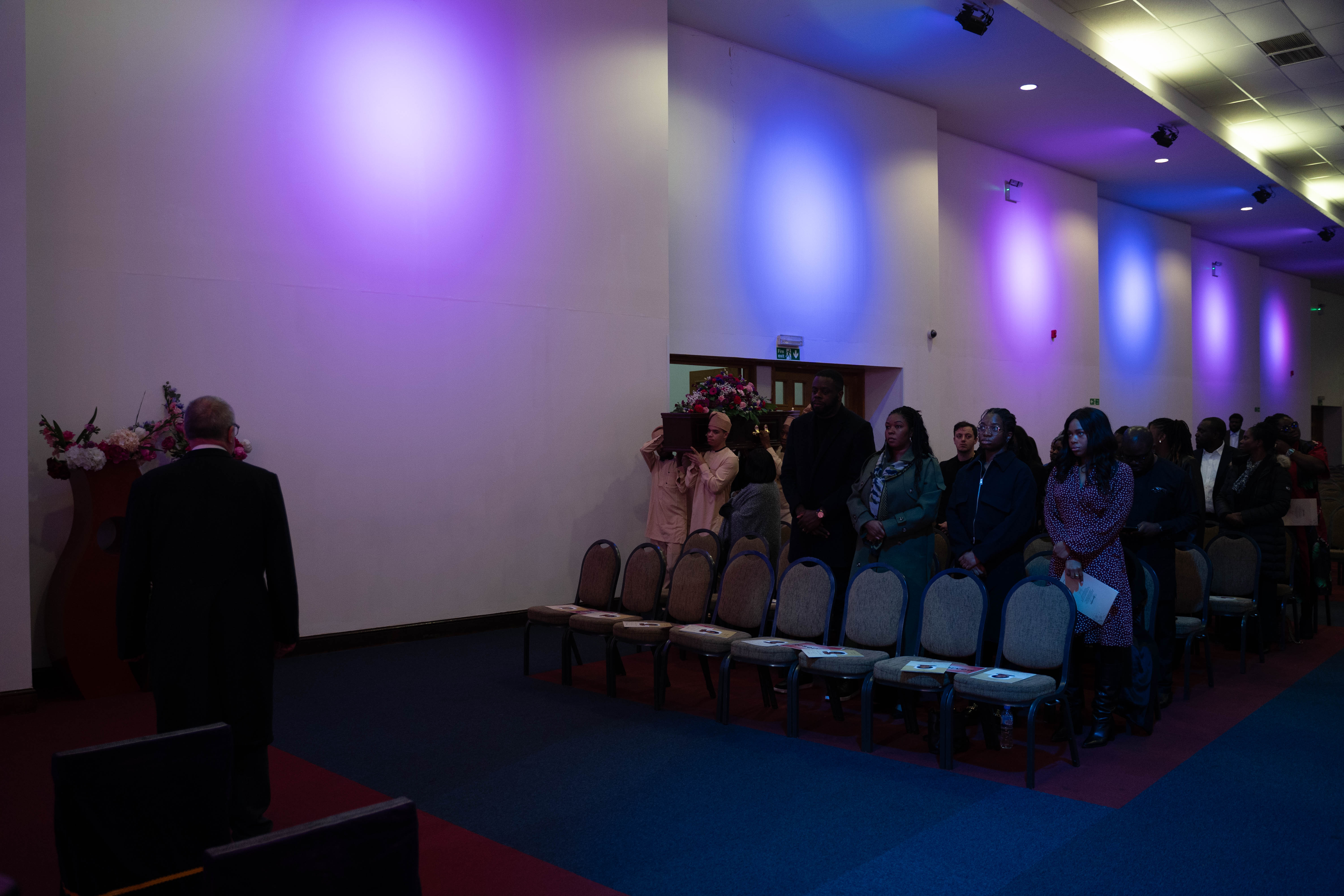 Funeral photography by Louis Charles Dalton