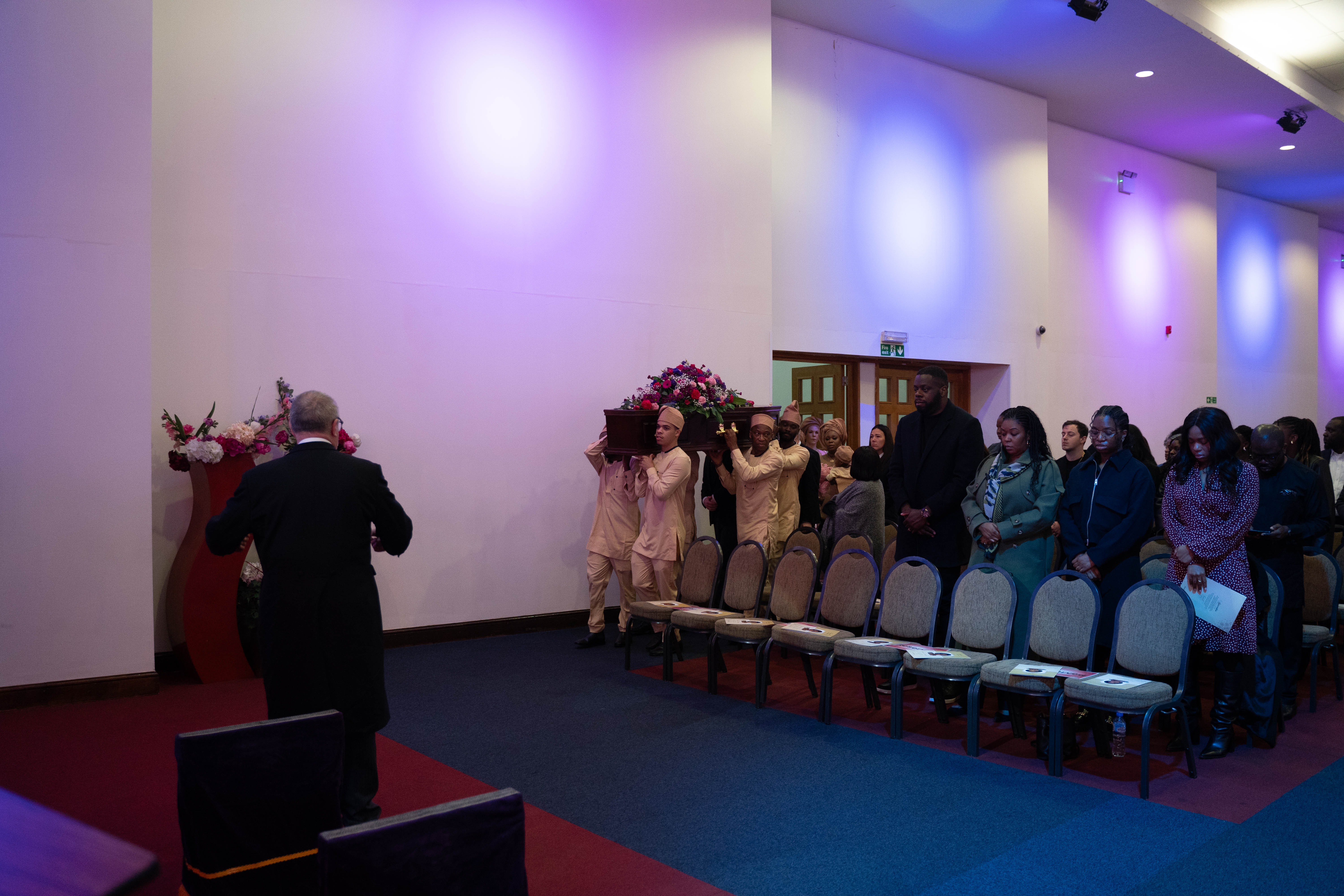 Funeral photography by Louis Charles Dalton