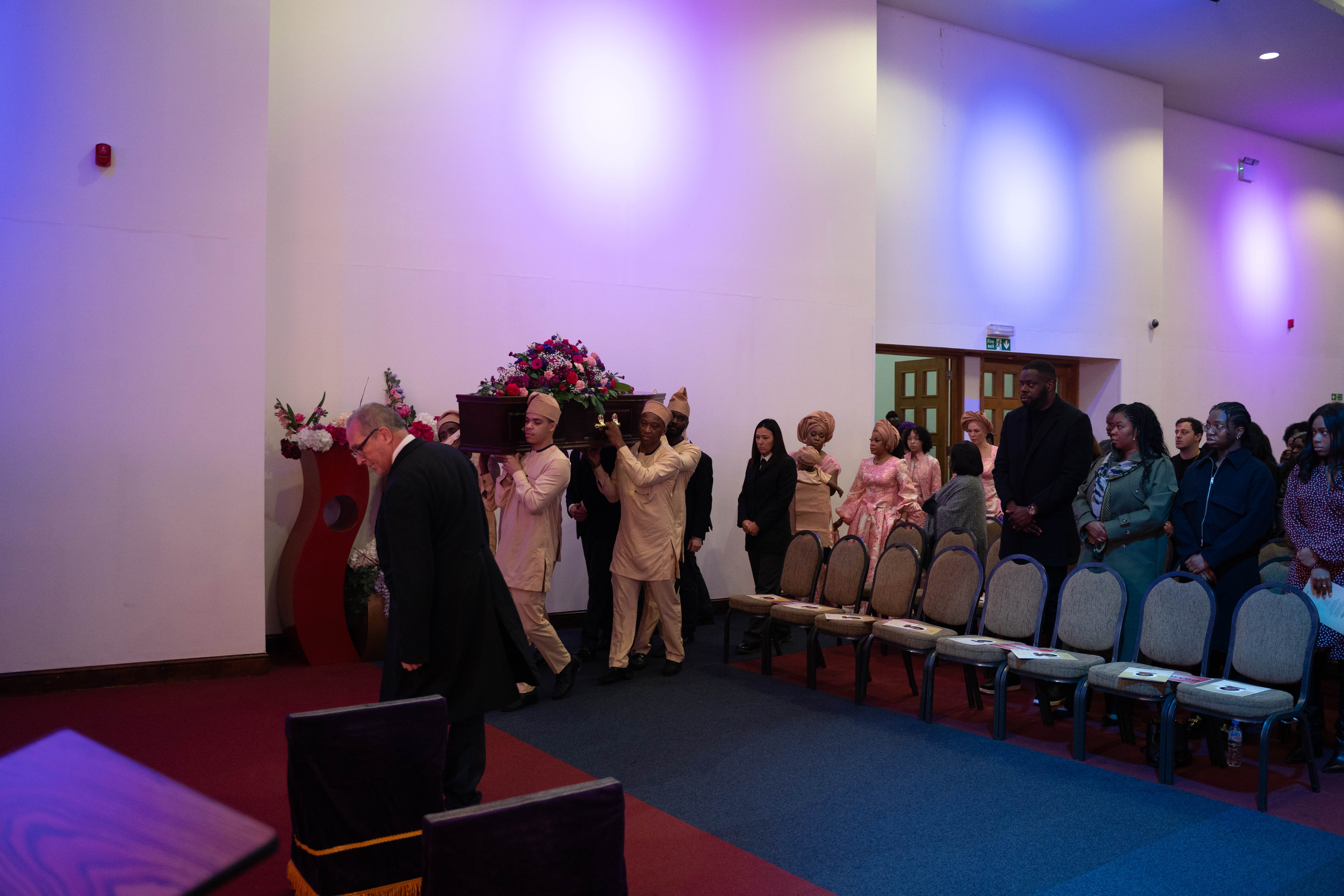 Funeral photography by Louis Charles Dalton