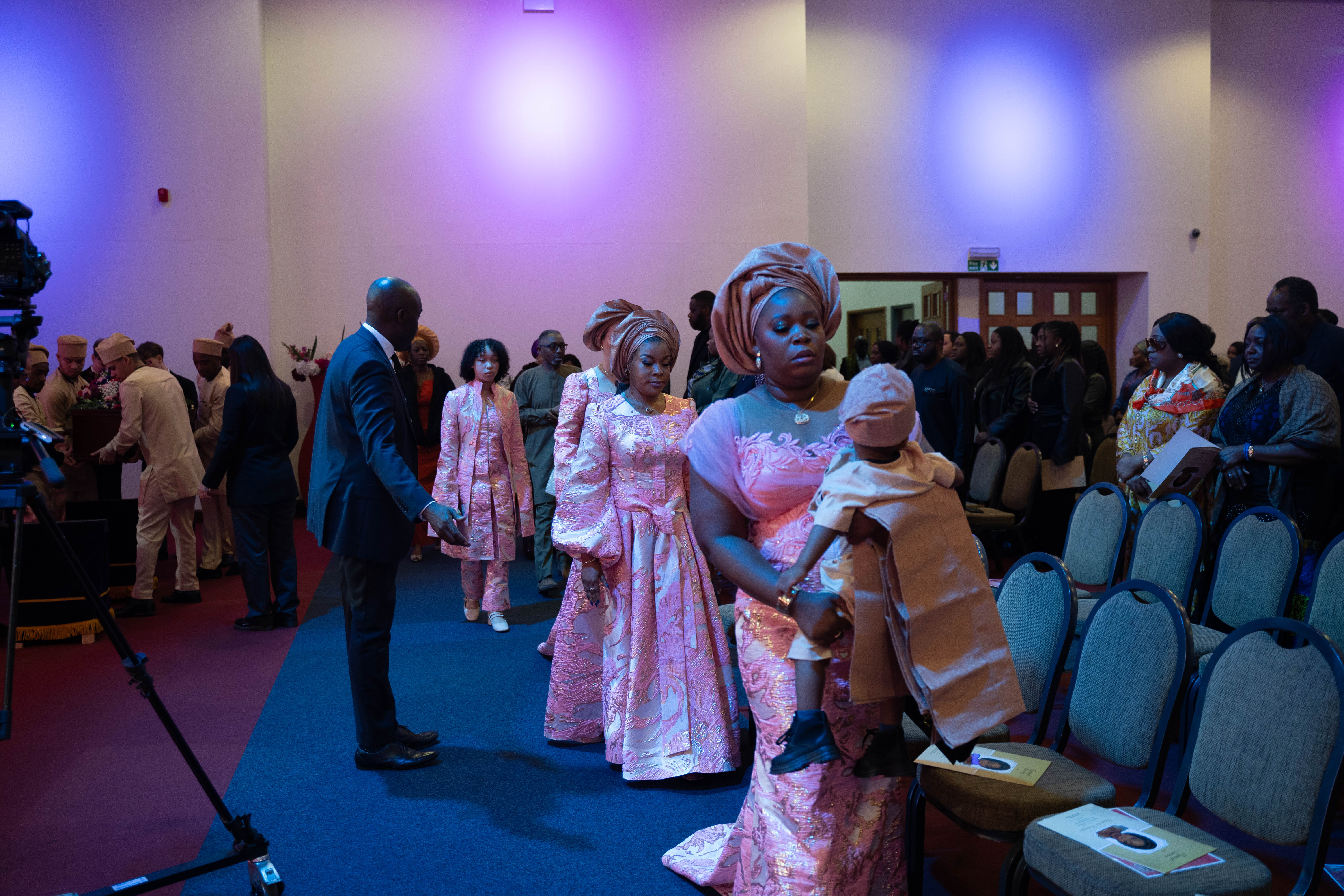 Funeral photography by Louis Charles Dalton