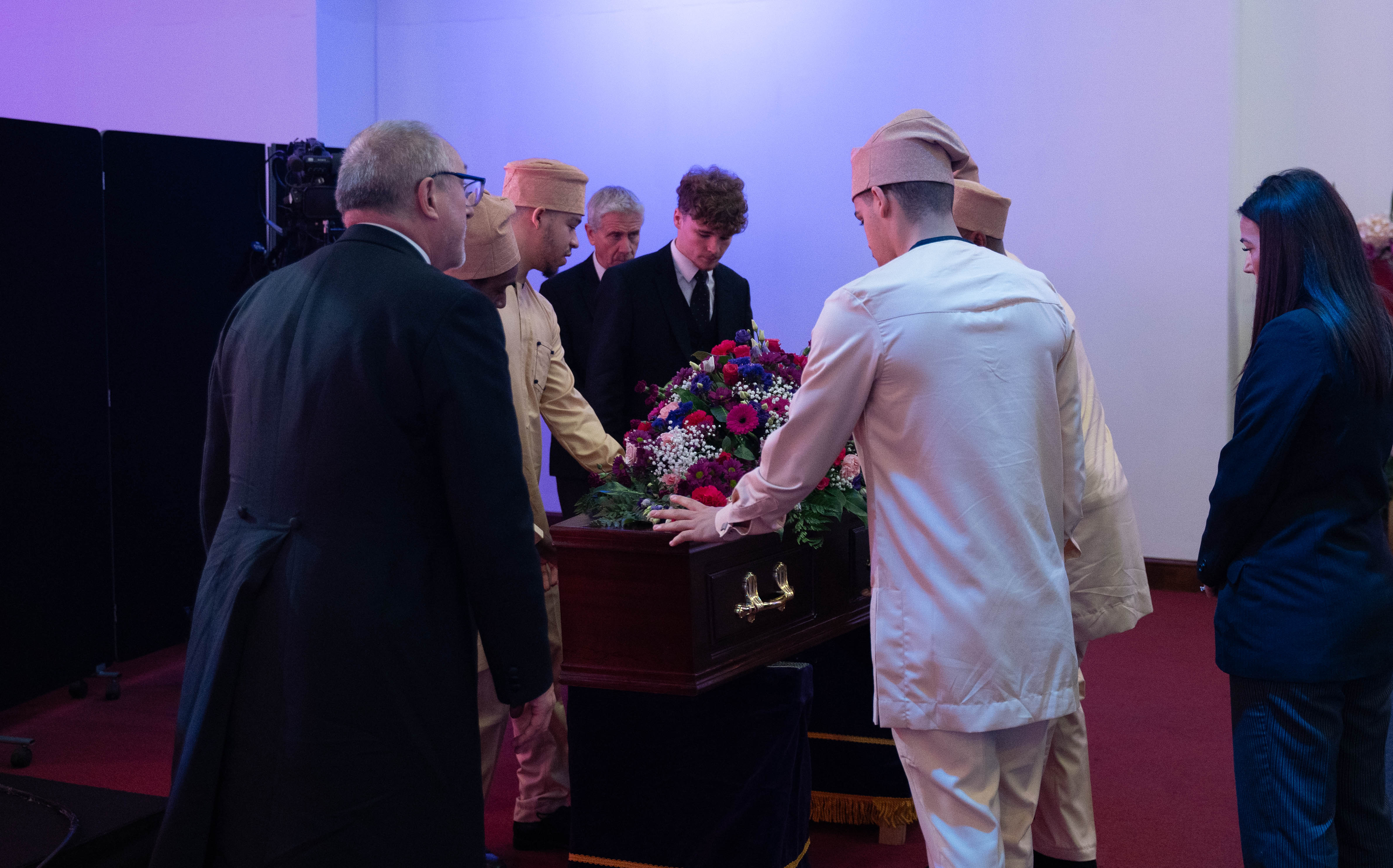 Funeral photography by Louis Charles Dalton