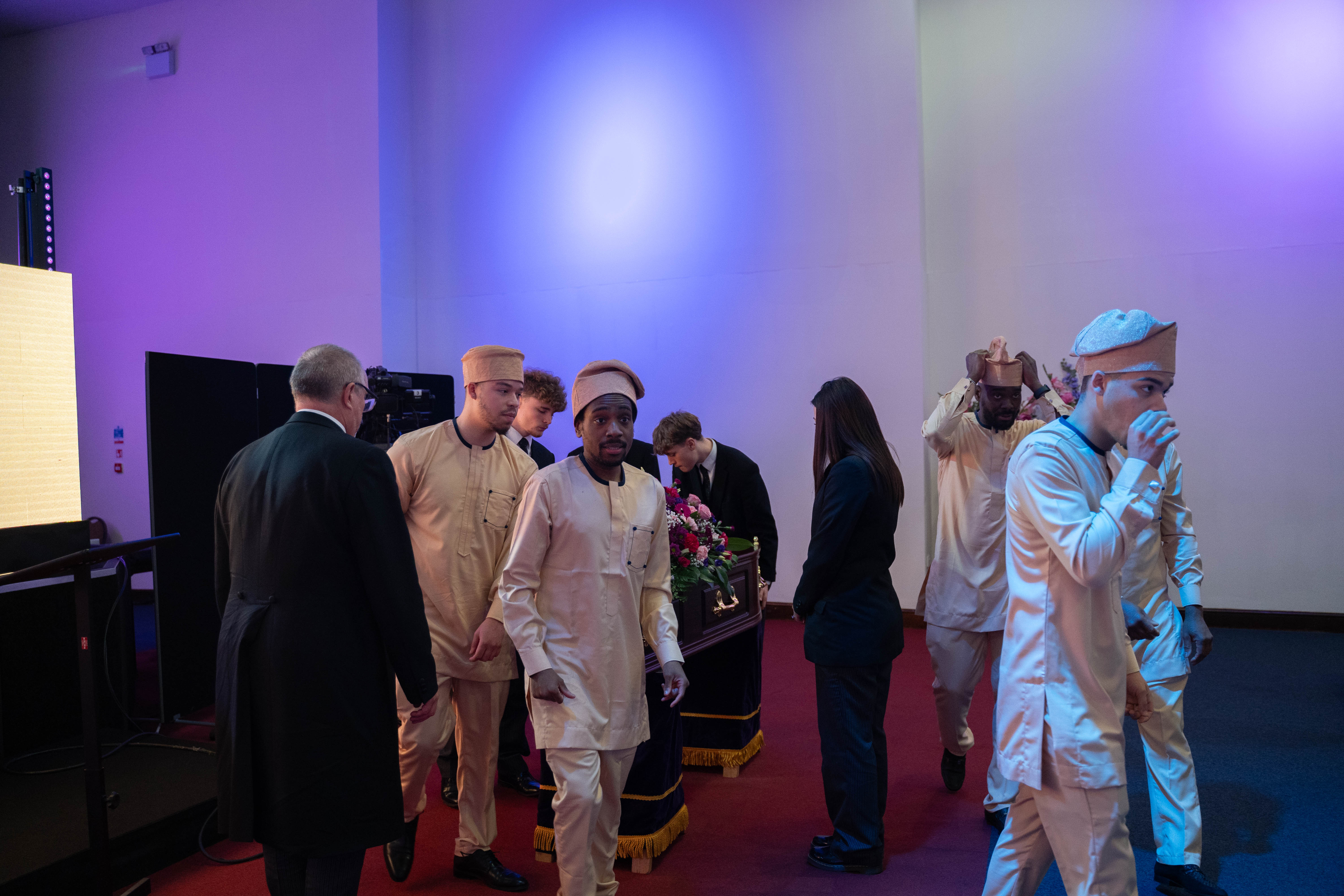 Funeral photography by Louis Charles Dalton