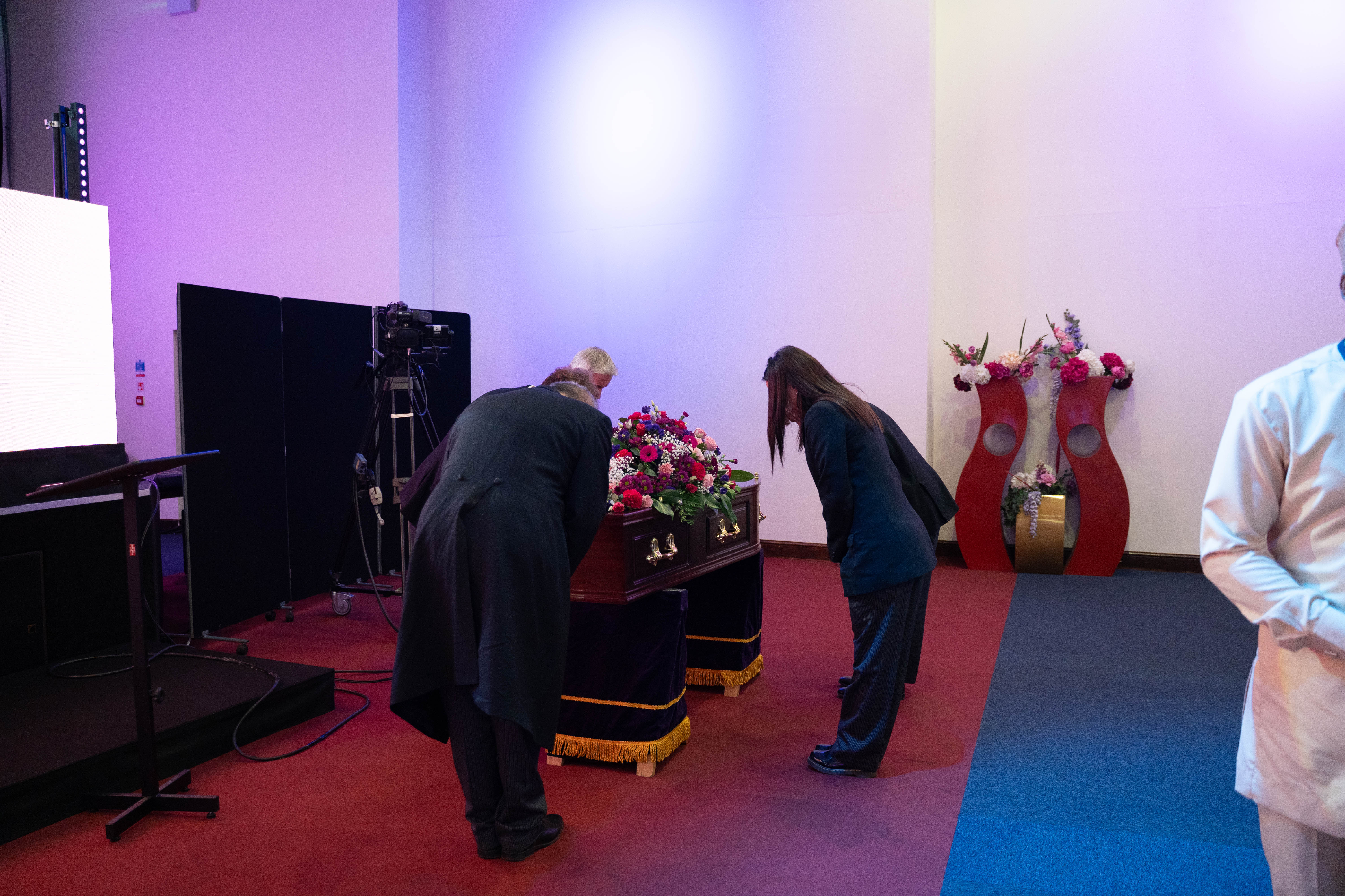 Funeral photography by Louis Charles Dalton