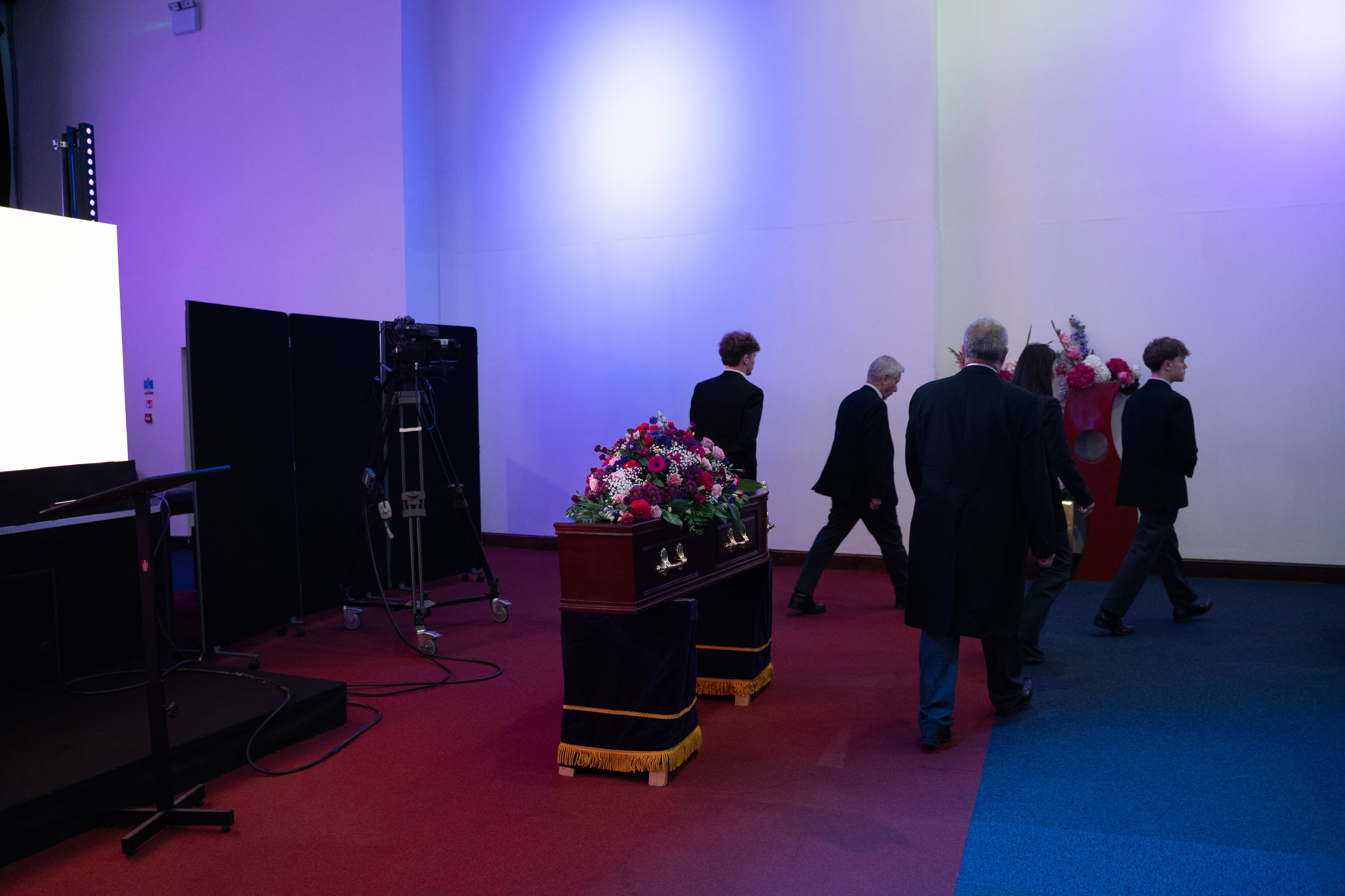 Funeral photography by Louis Charles Dalton