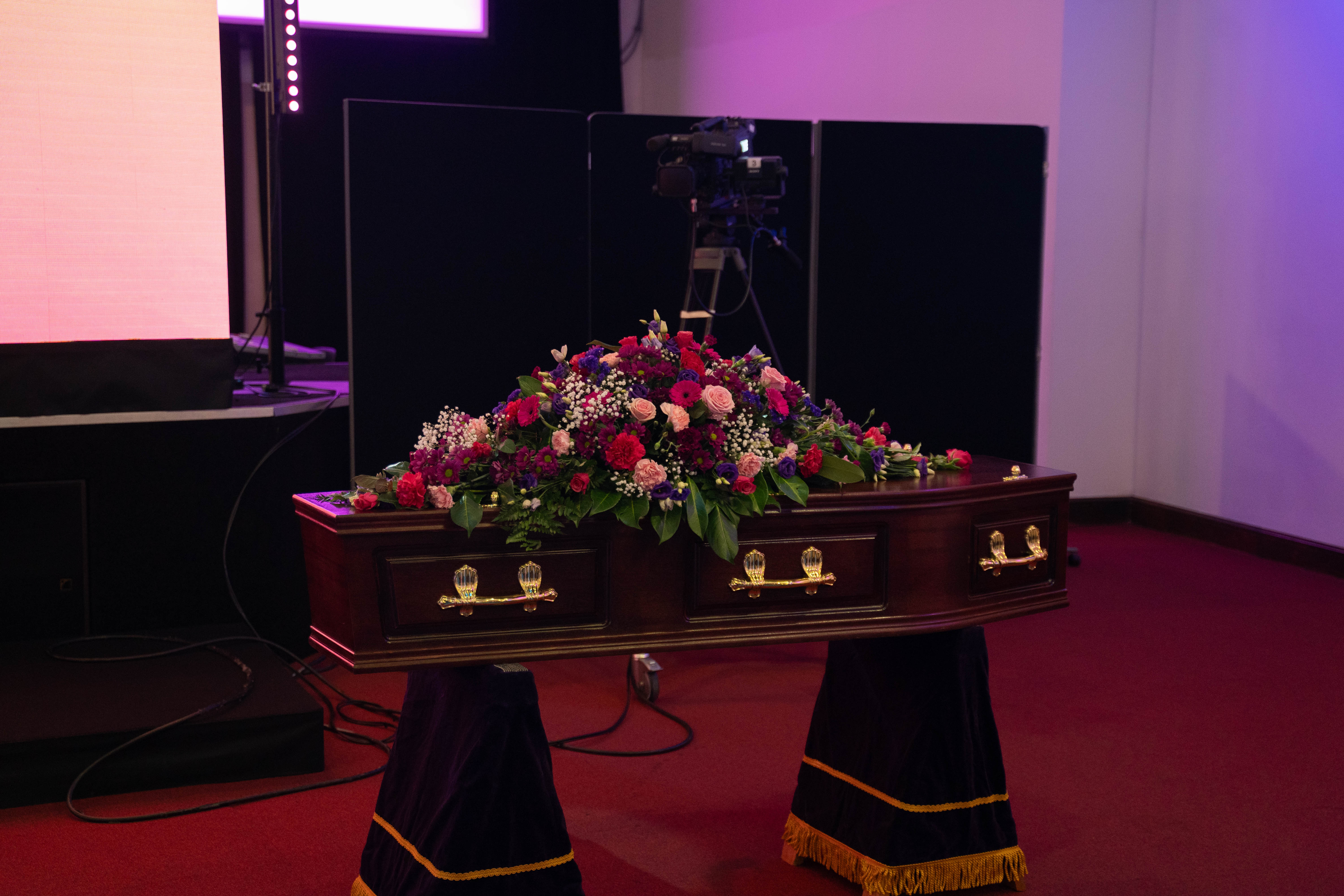 Funeral photography by Louis Charles Dalton