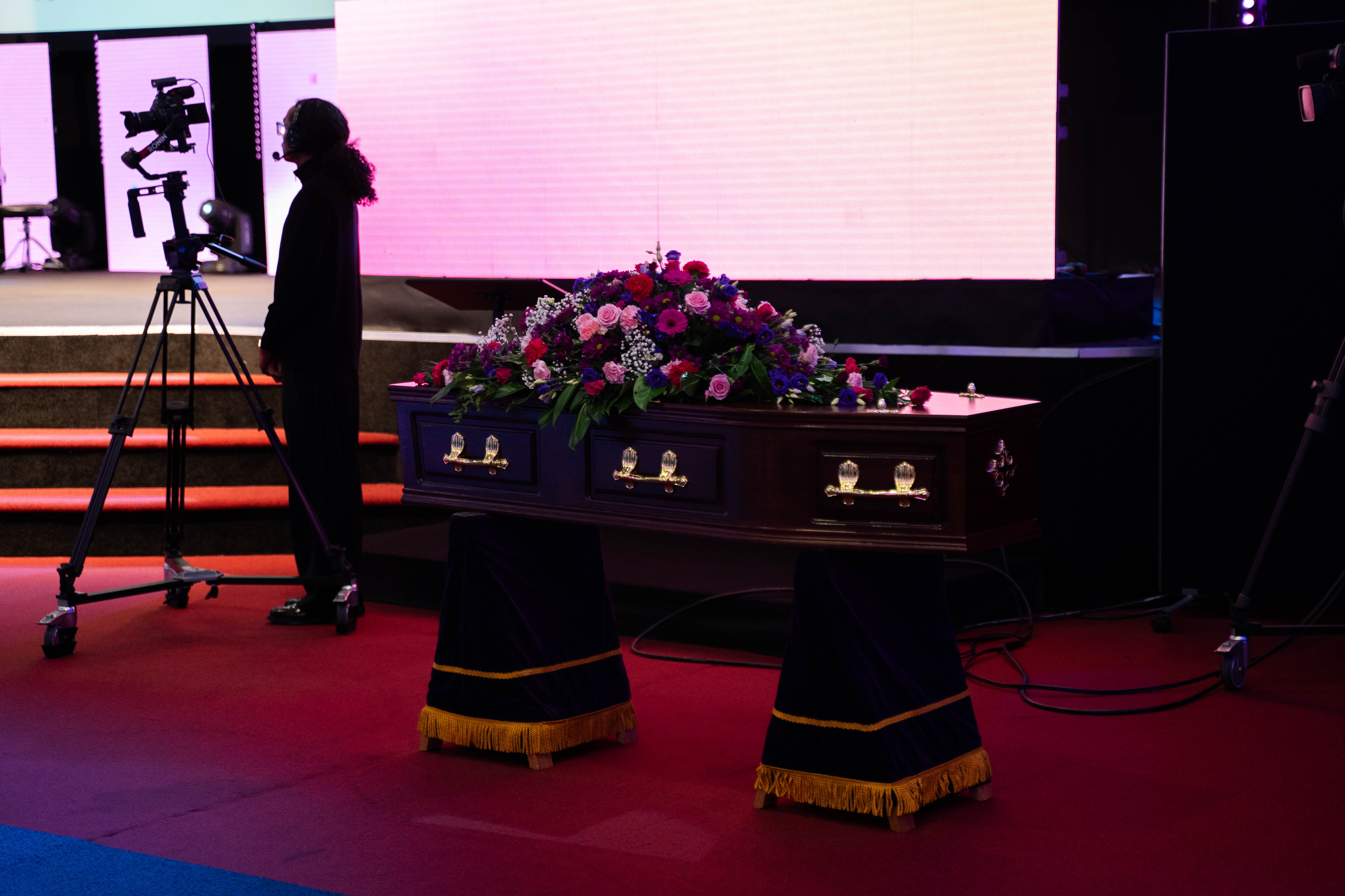 Funeral photography by Louis Charles Dalton