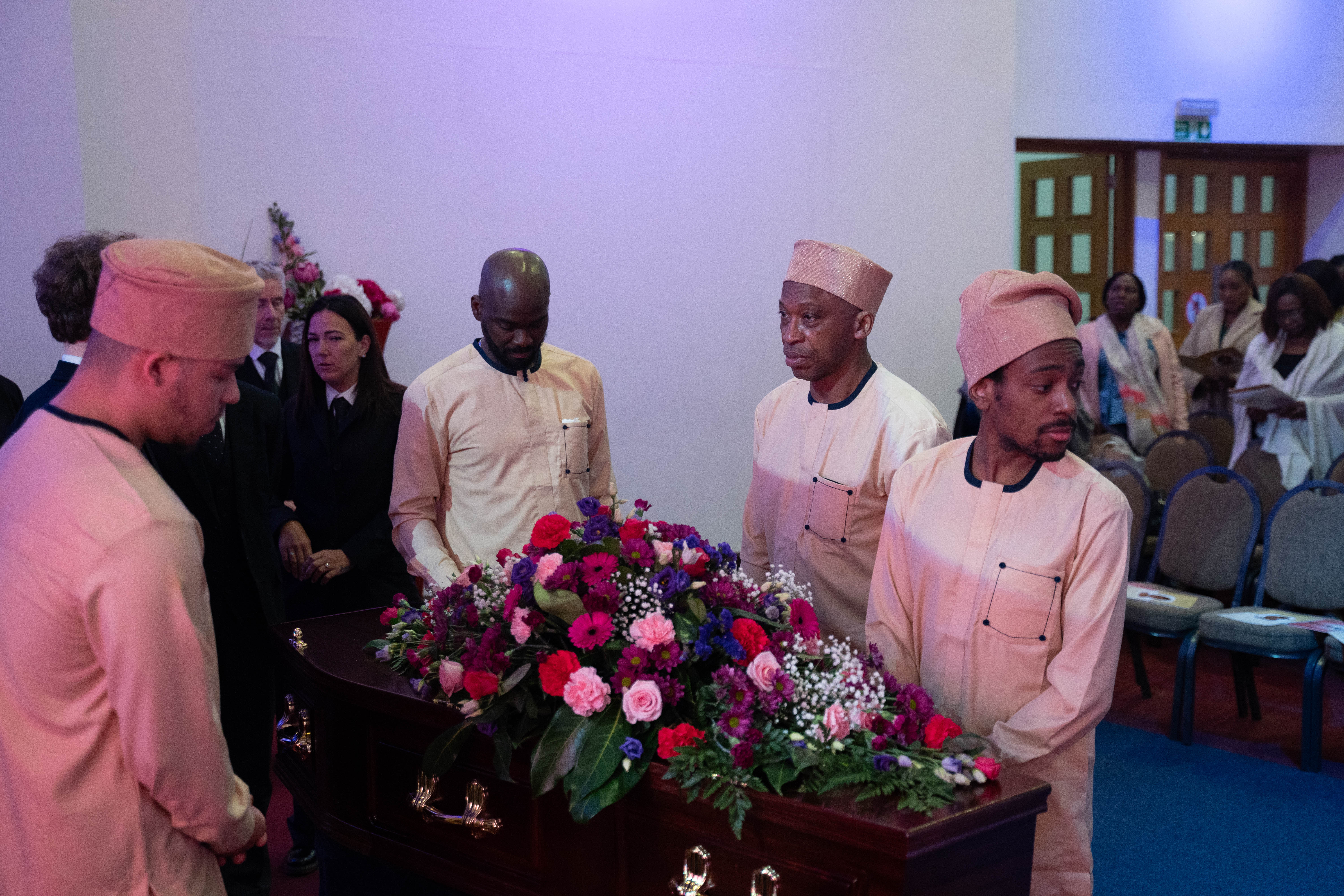 Funeral photography by Louis Charles Dalton