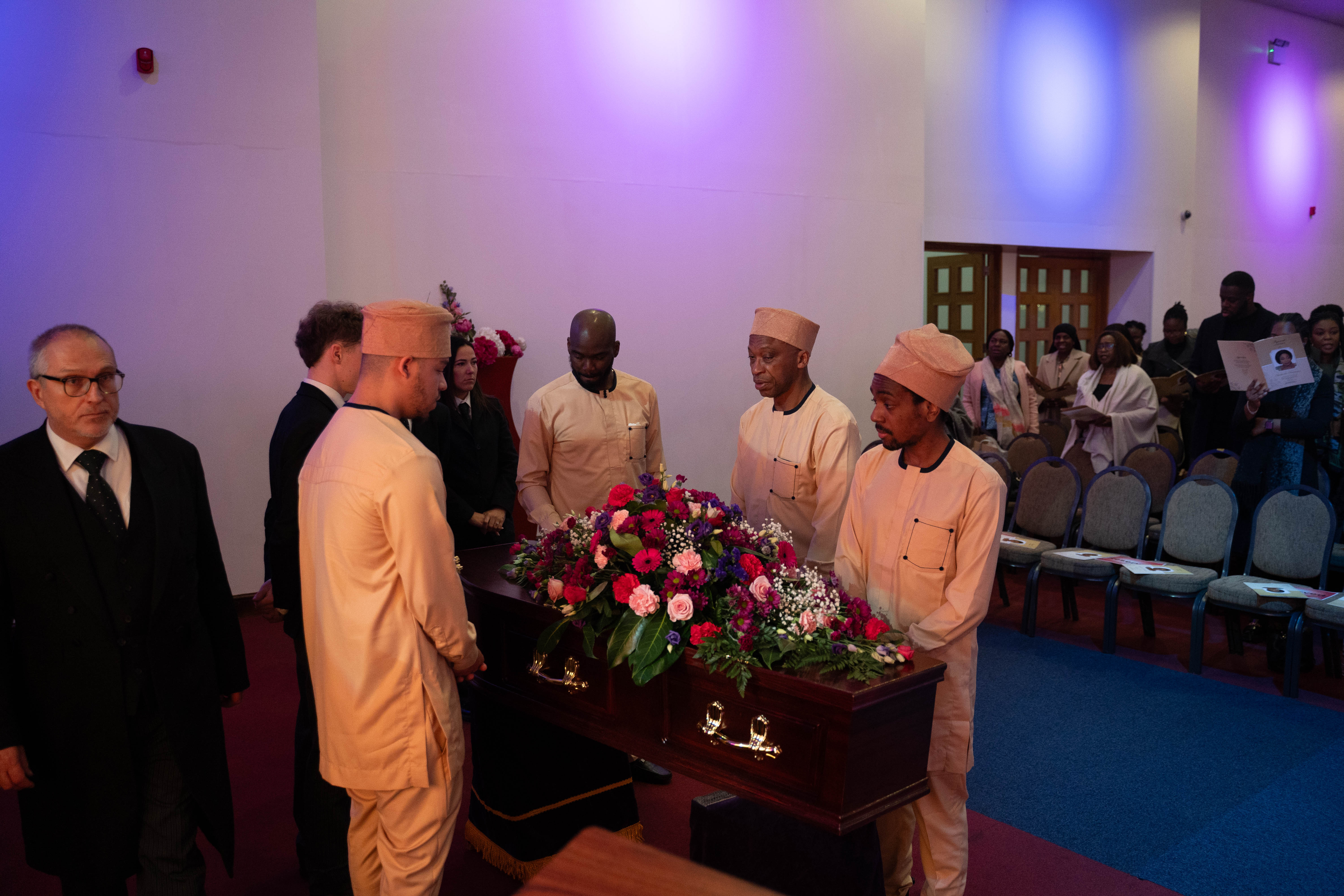 Funeral photography by Louis Charles Dalton