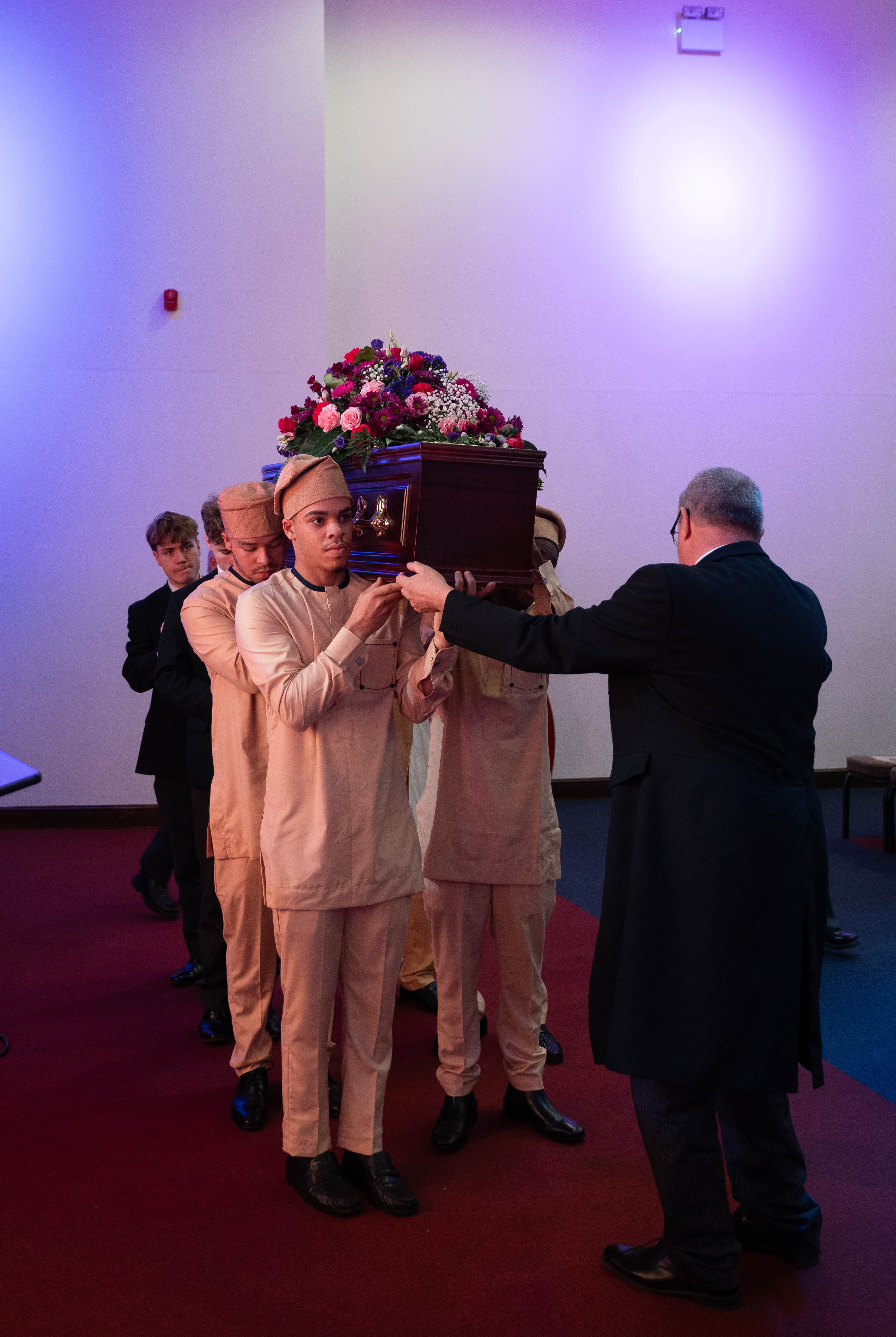 Funeral photography by Louis Charles Dalton