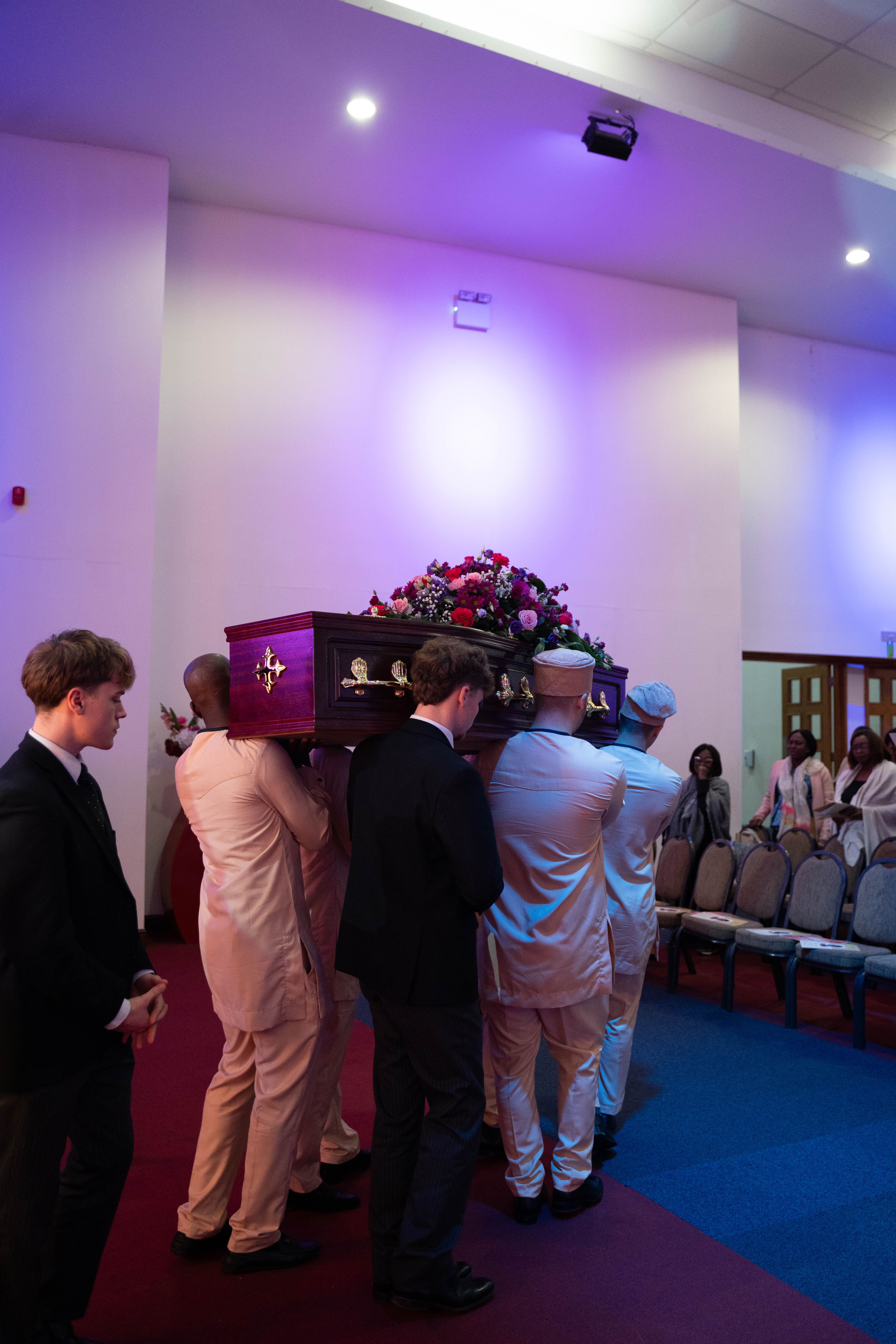 Funeral photography by Louis Charles Dalton