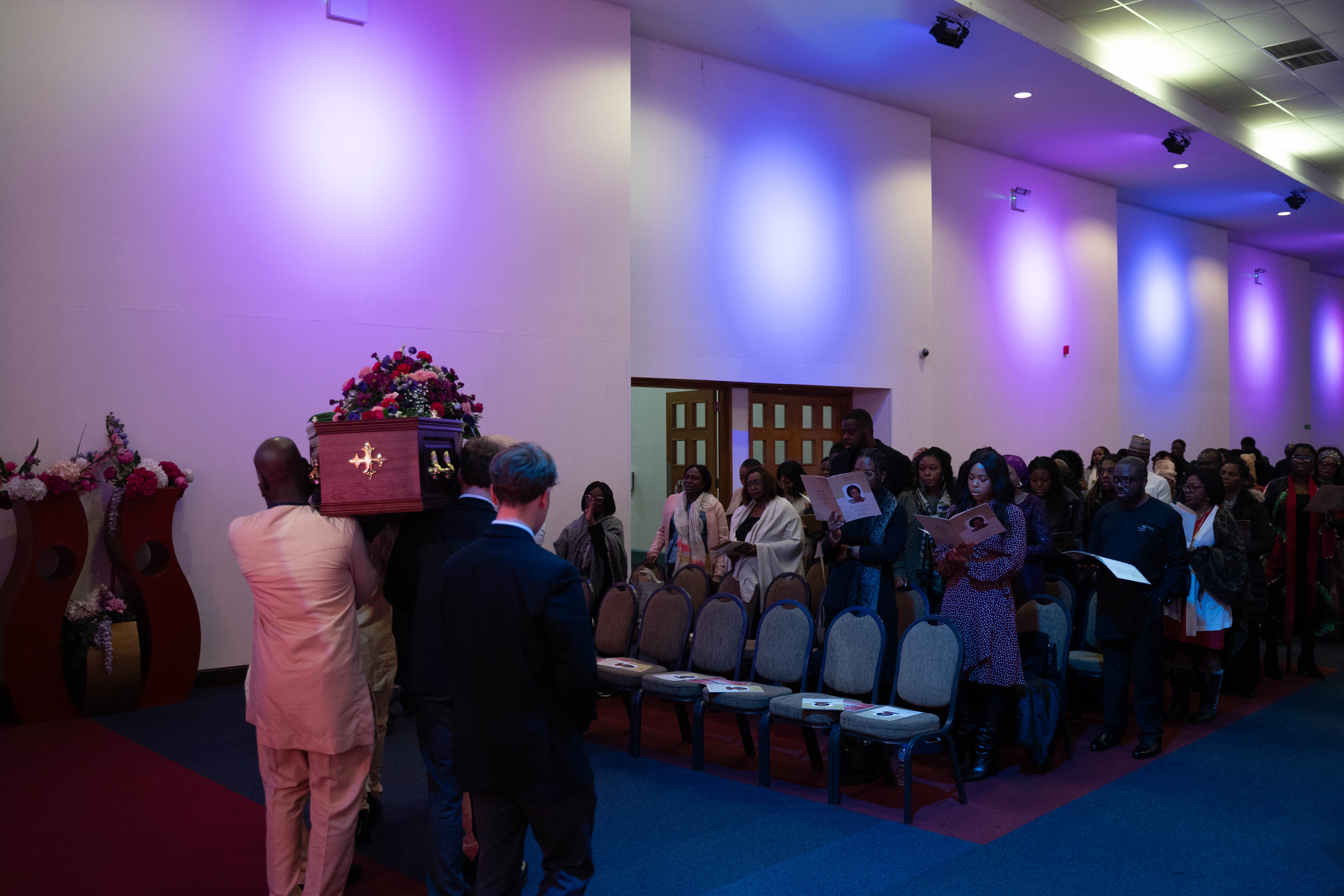 Funeral photography by Louis Charles Dalton