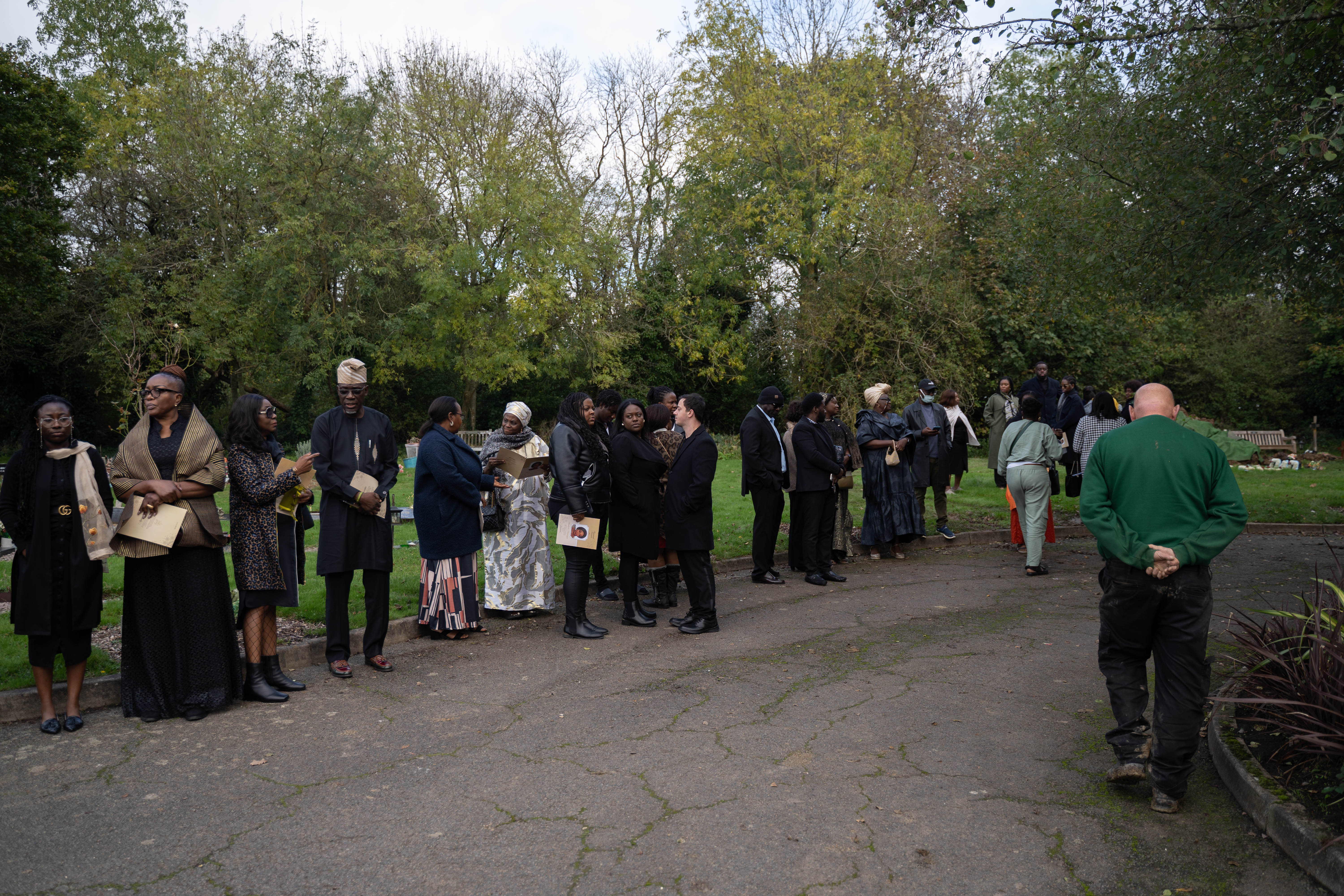 Funeral photography by Louis Charles Dalton