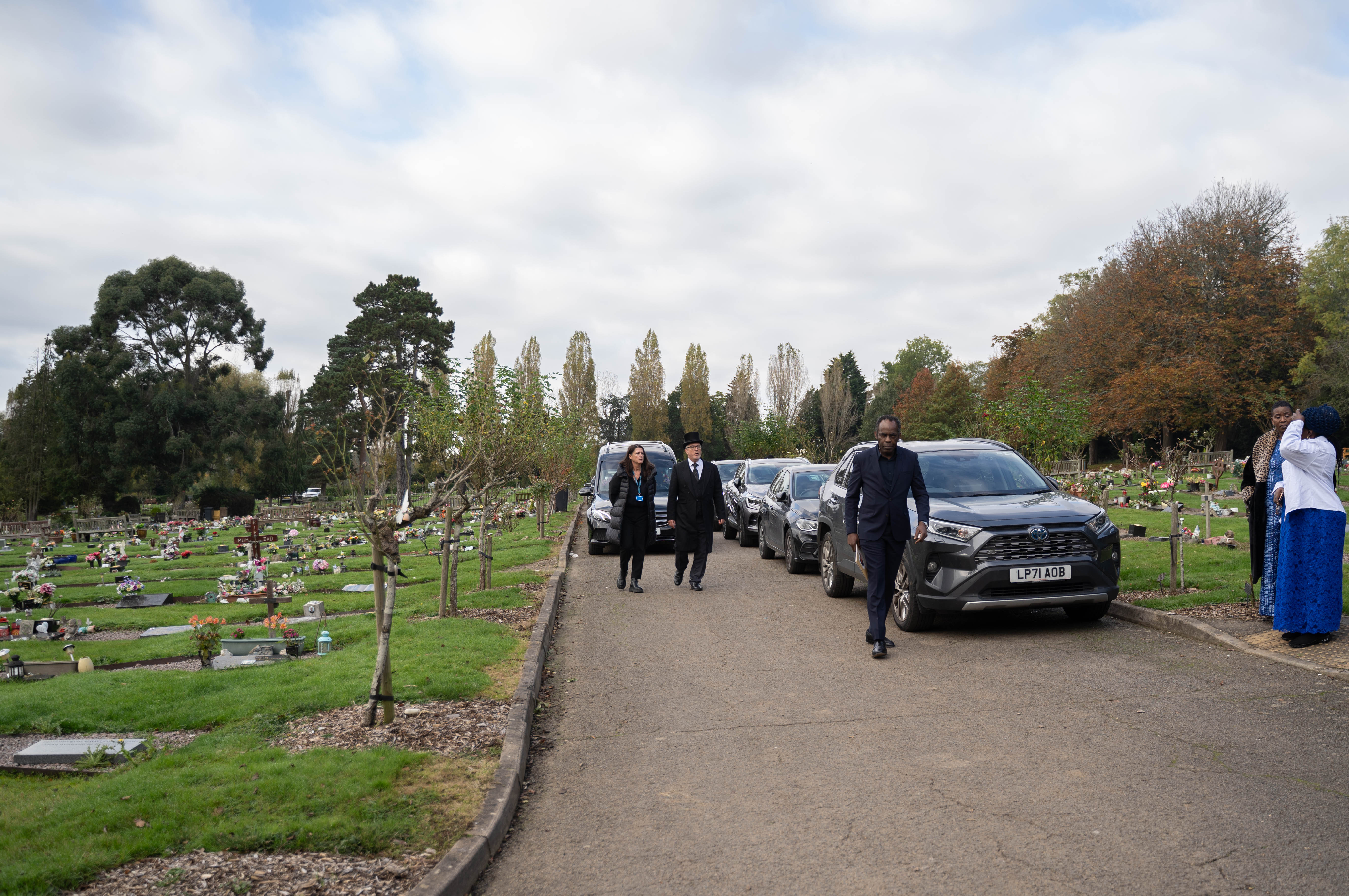 Funeral photography by Louis Charles Dalton