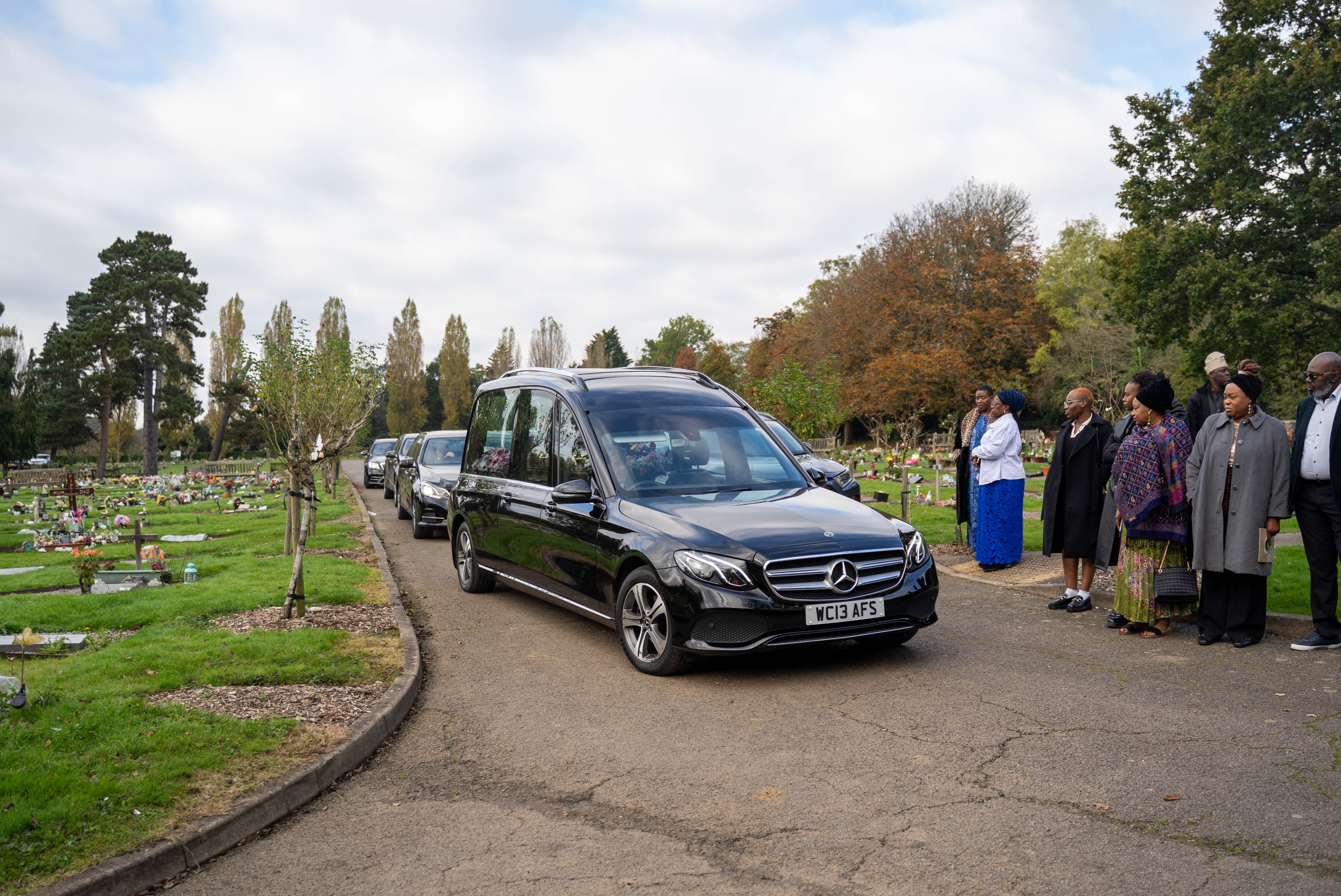 Funeral photography by Louis Charles Dalton