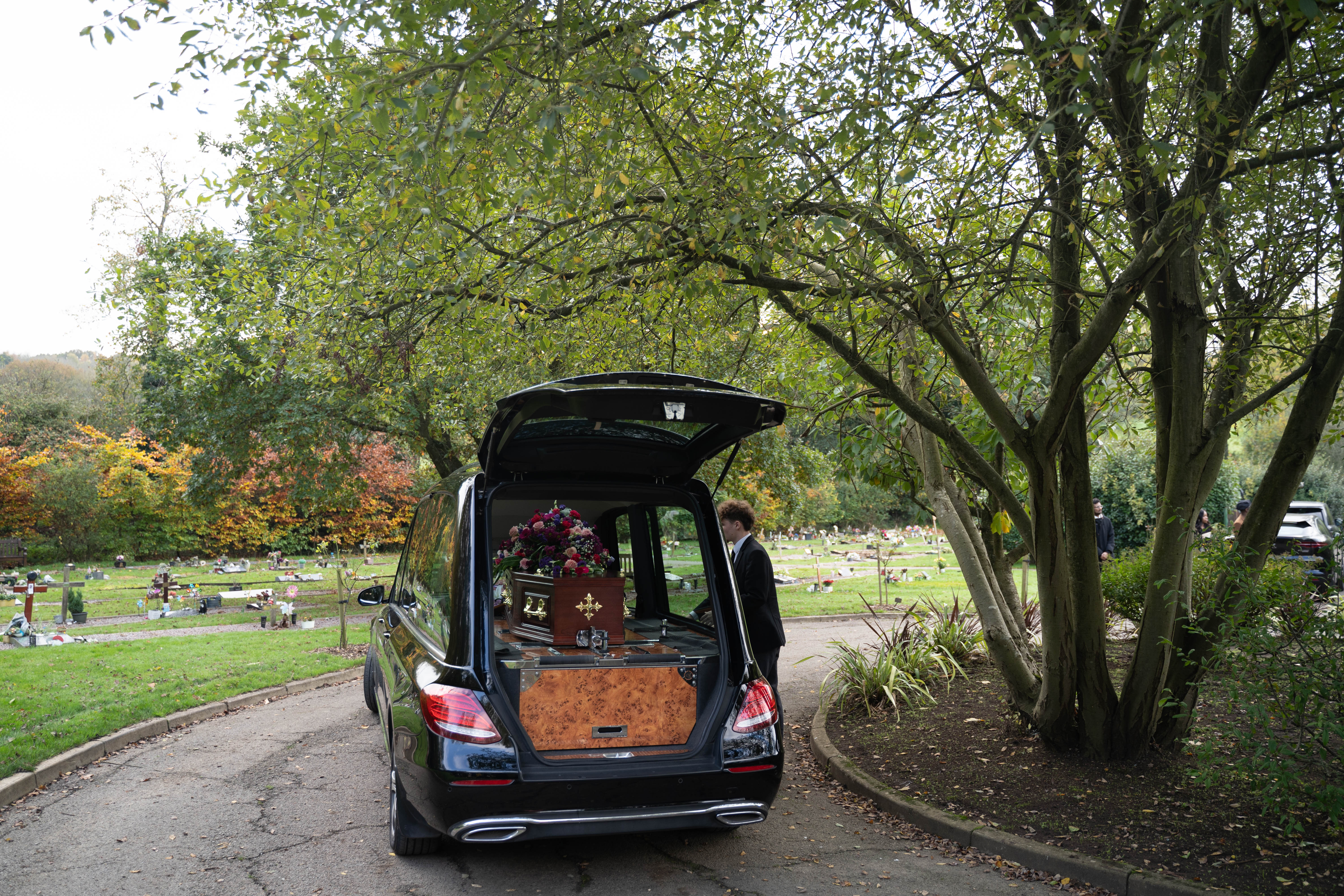 Funeral photography by Louis Charles Dalton