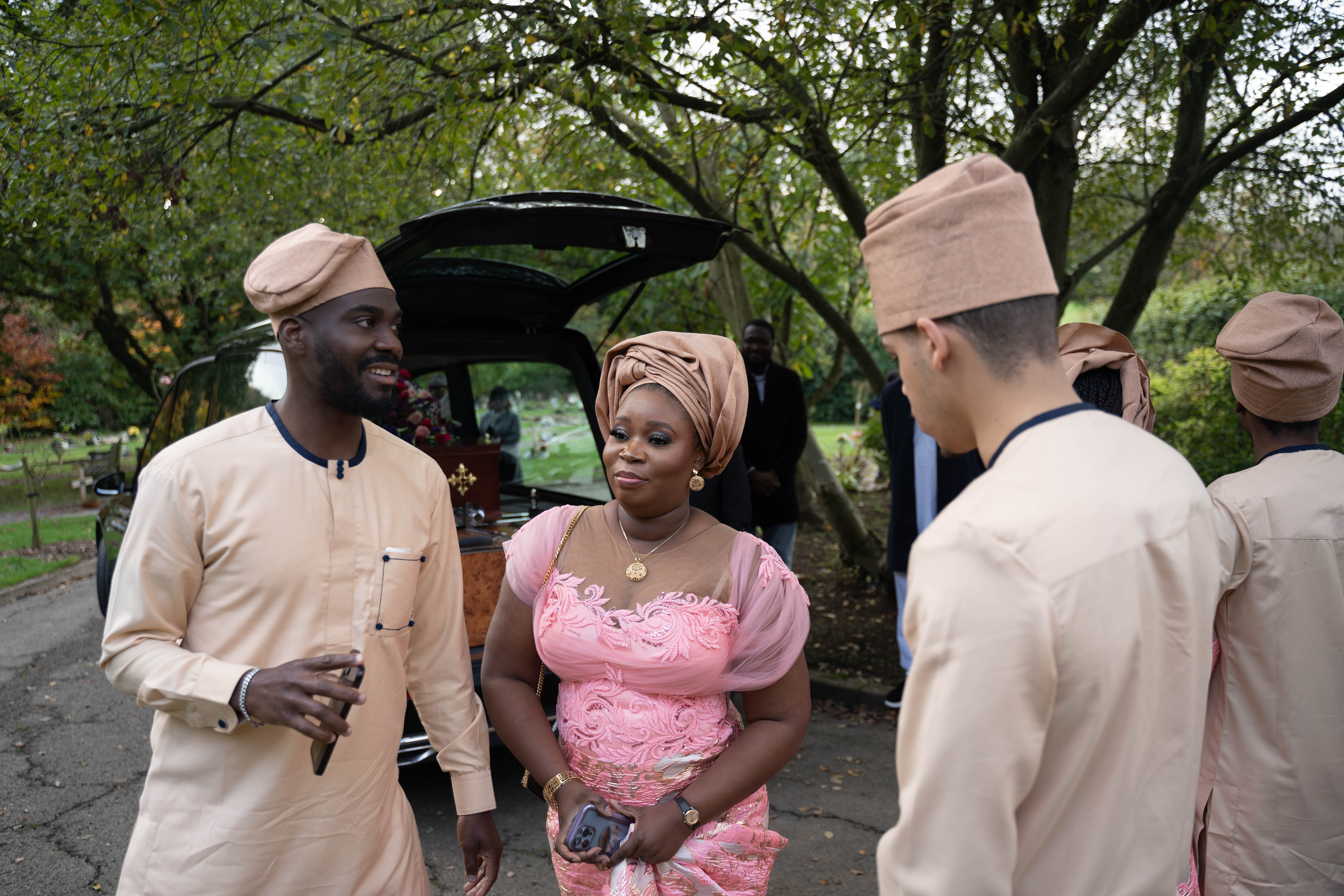 Funeral photography by Louis Charles Dalton