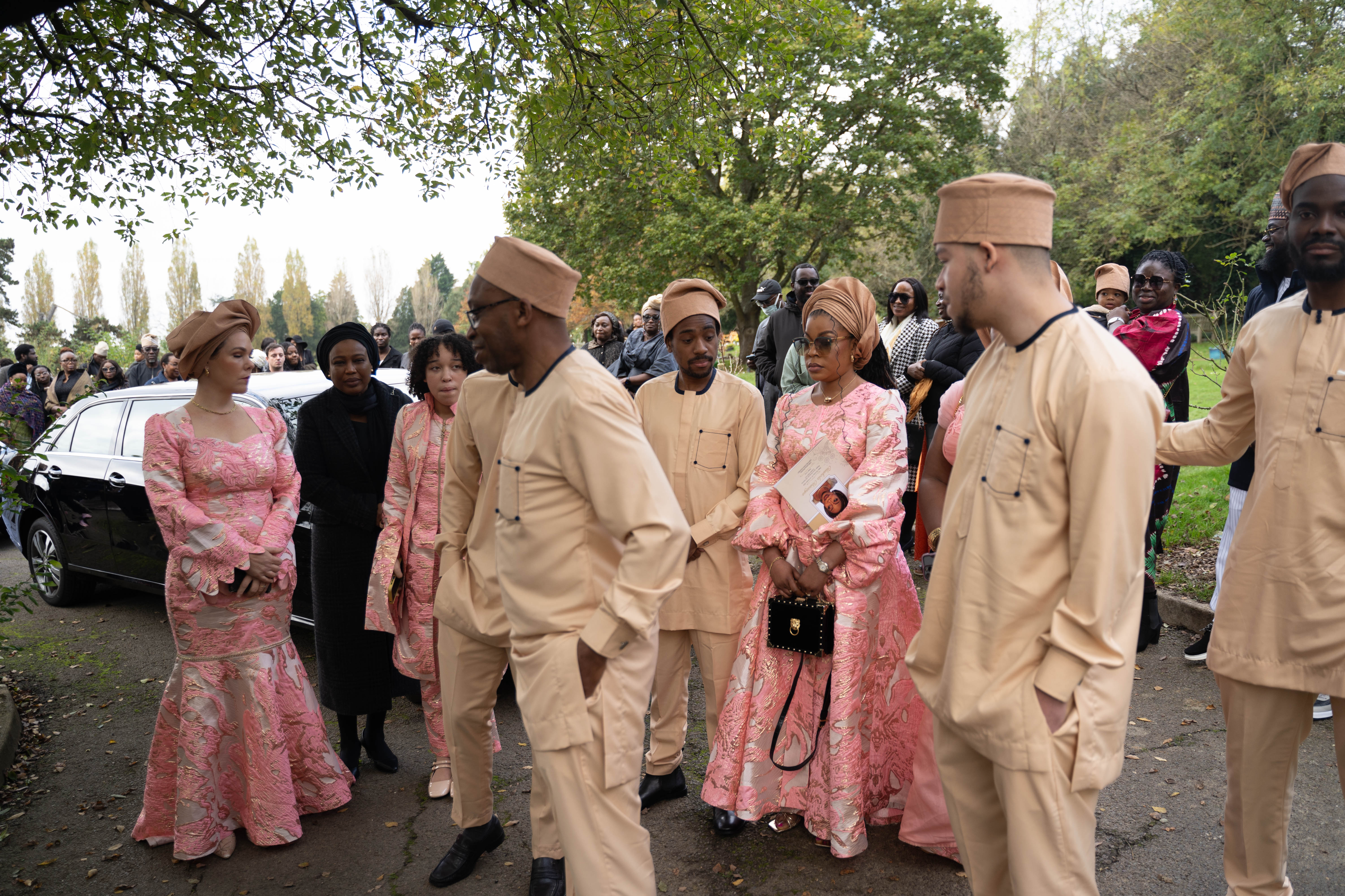 Funeral photography by Louis Charles Dalton