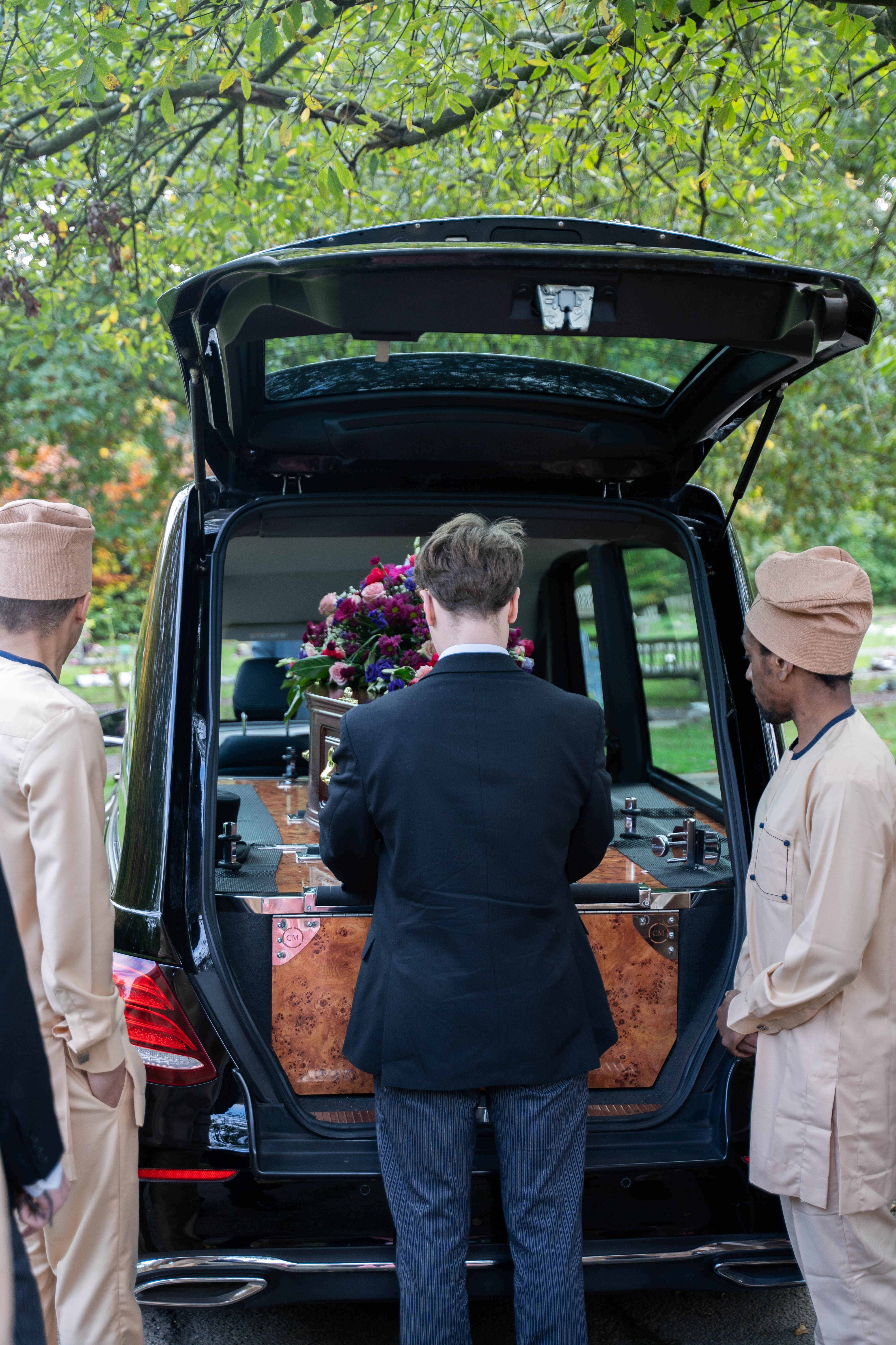 Funeral photography by Louis Charles Dalton