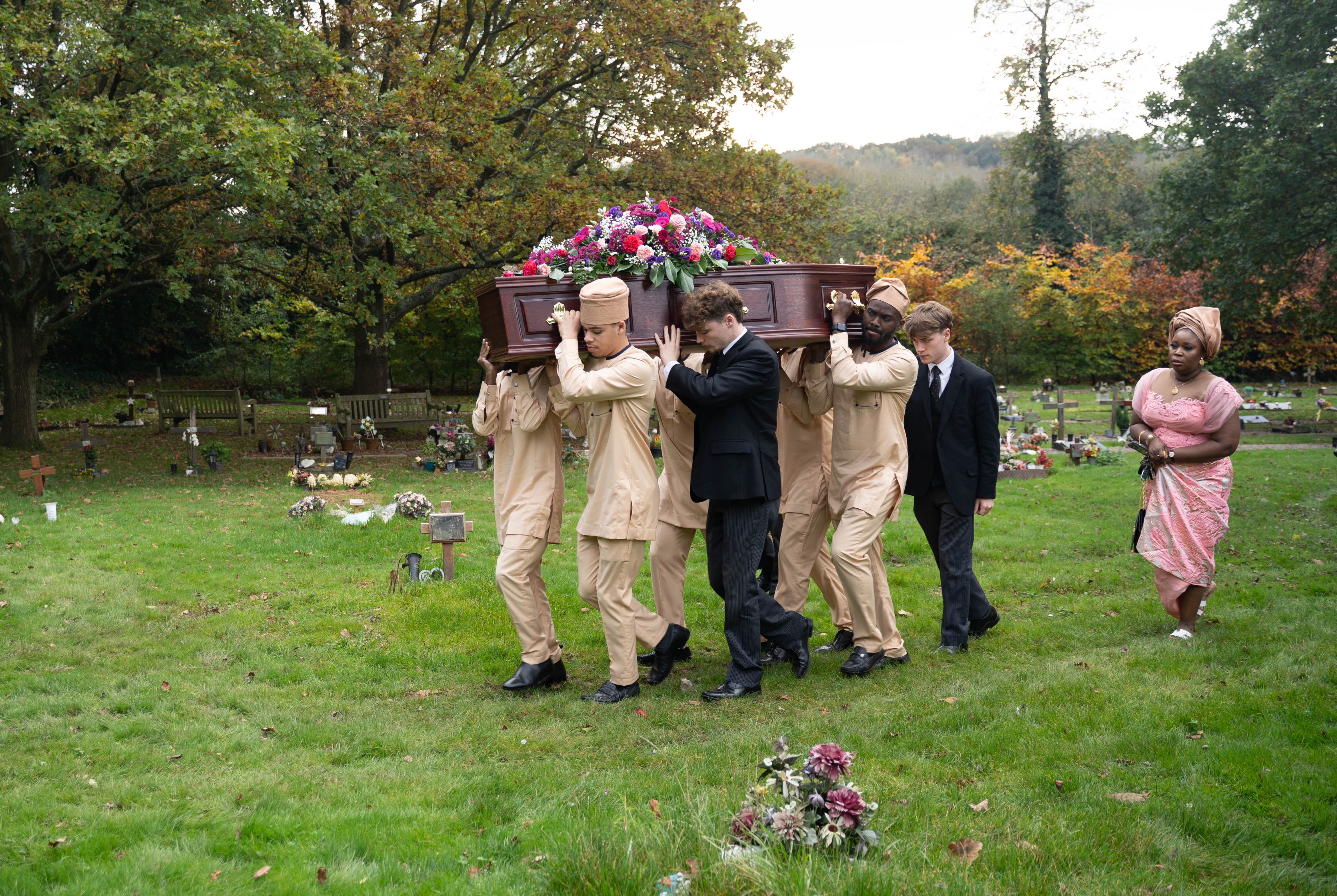Funeral photography by Louis Charles Dalton