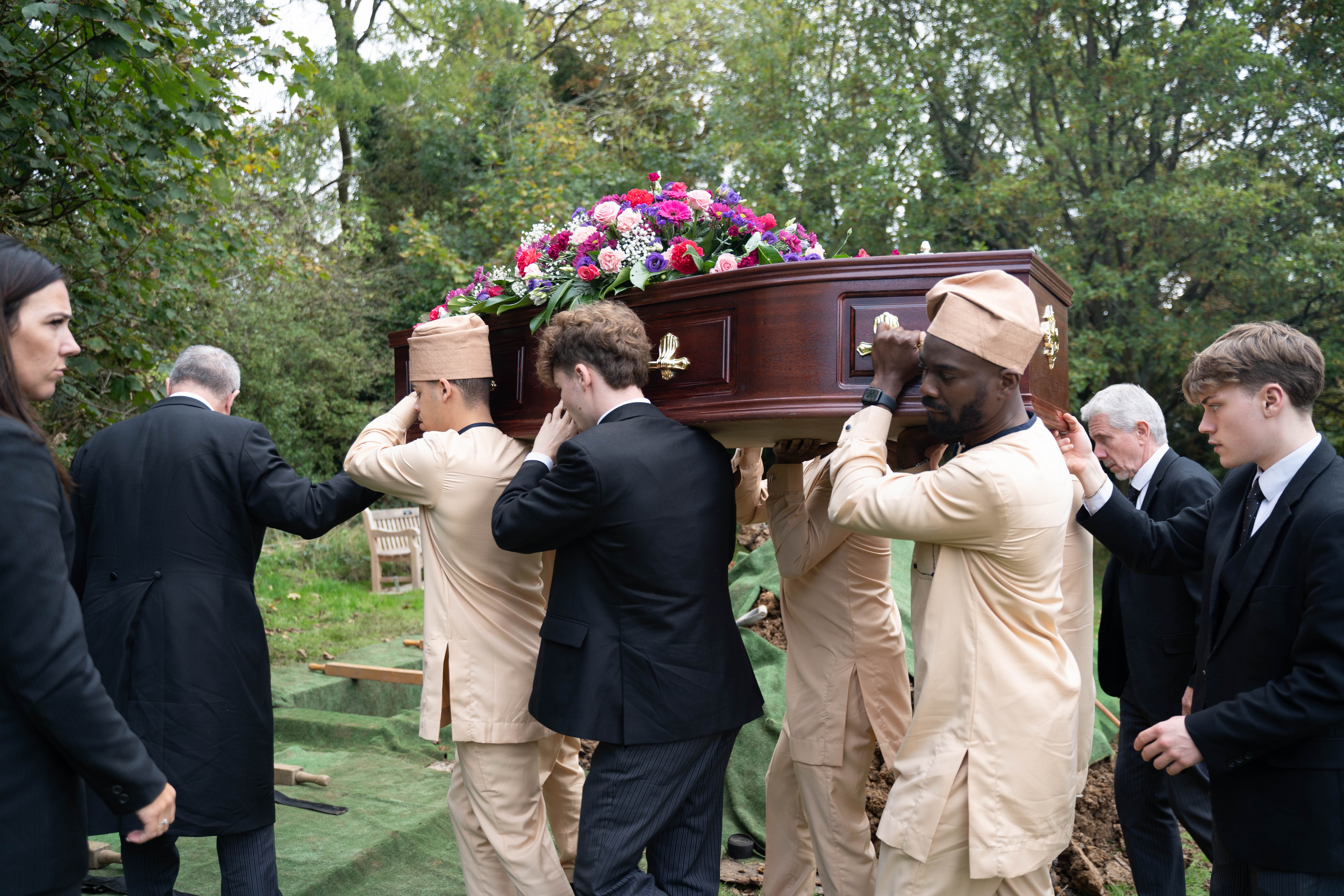 Funeral photography by Louis Charles Dalton