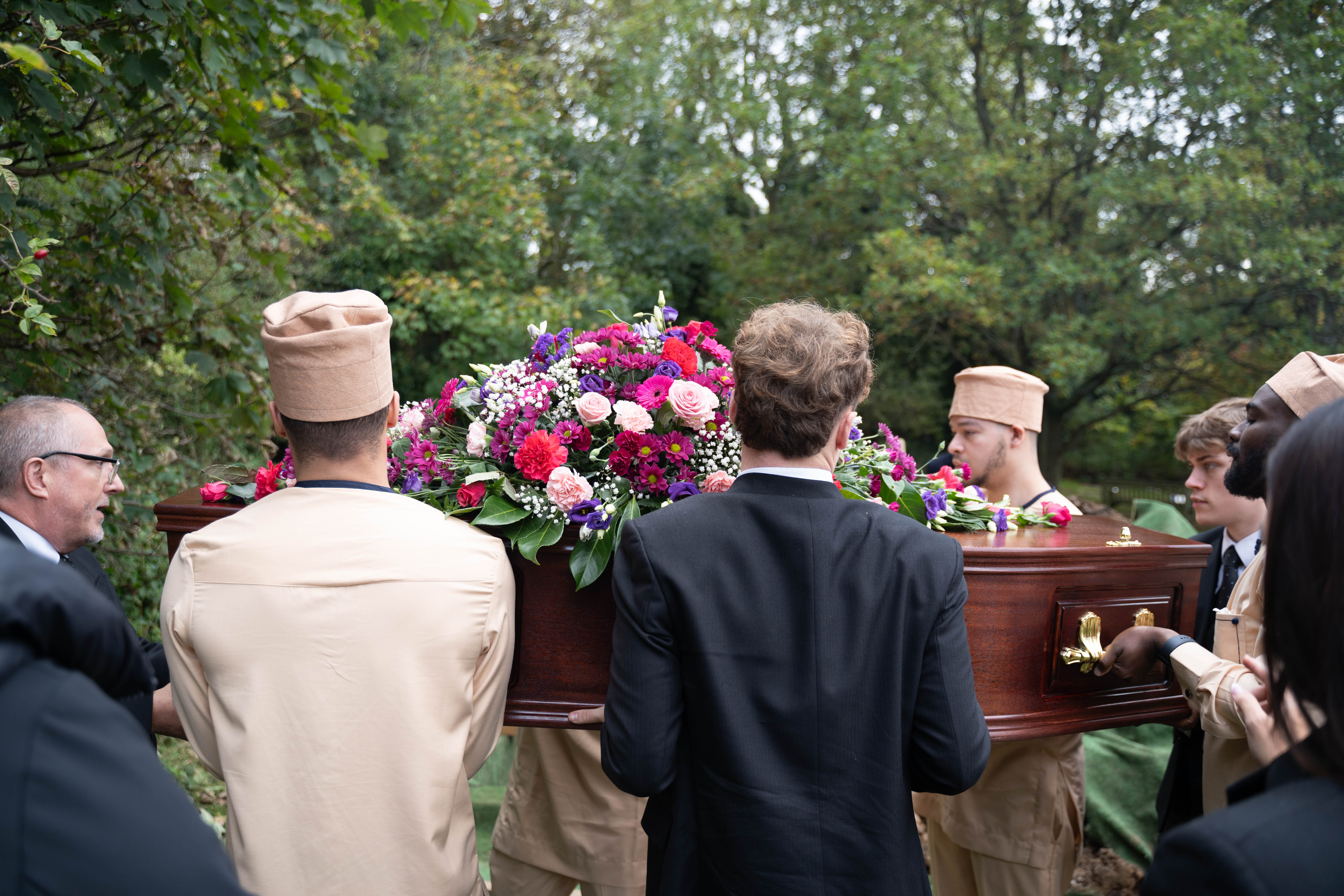 Funeral photography by Louis Charles Dalton