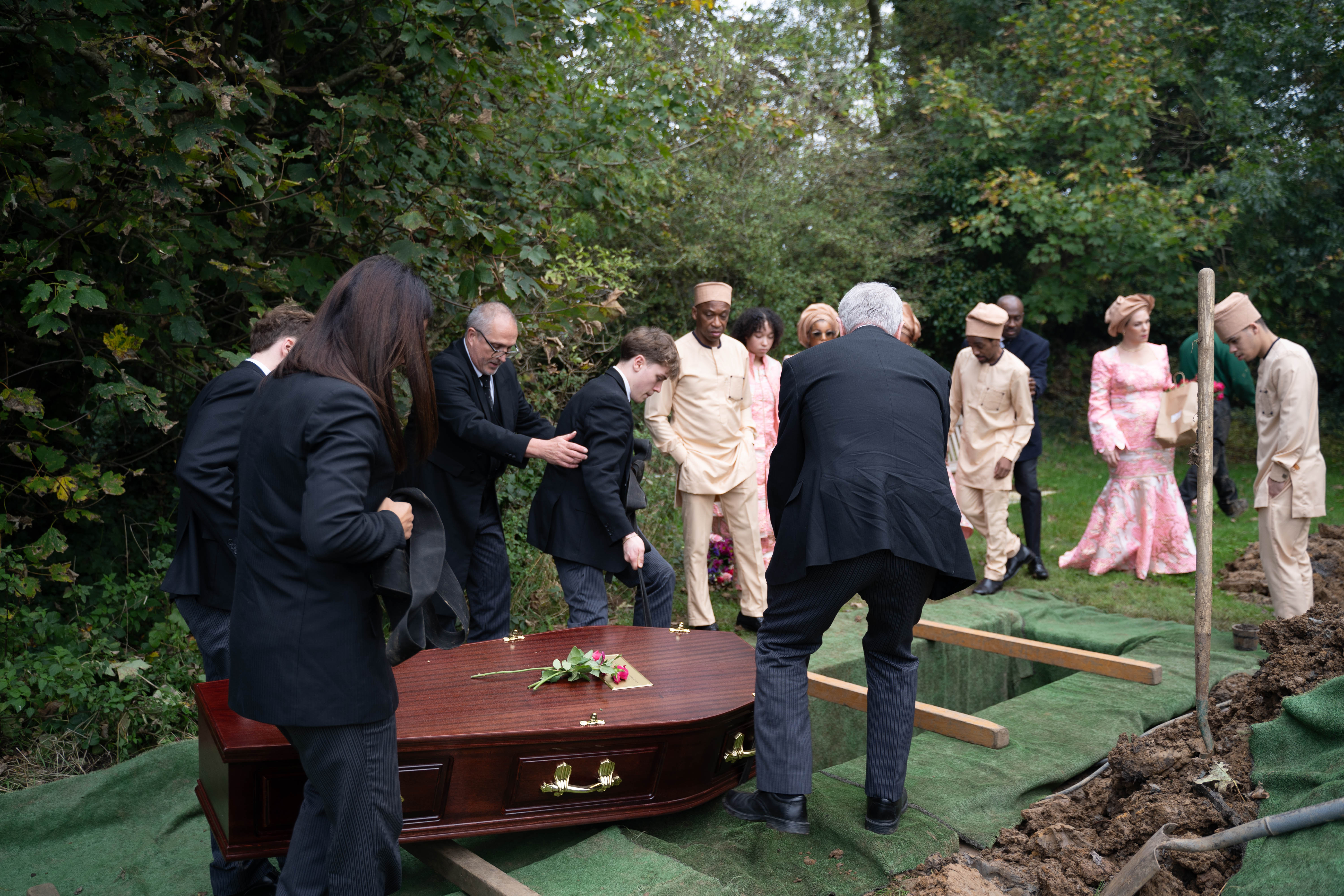Funeral photography by Louis Charles Dalton