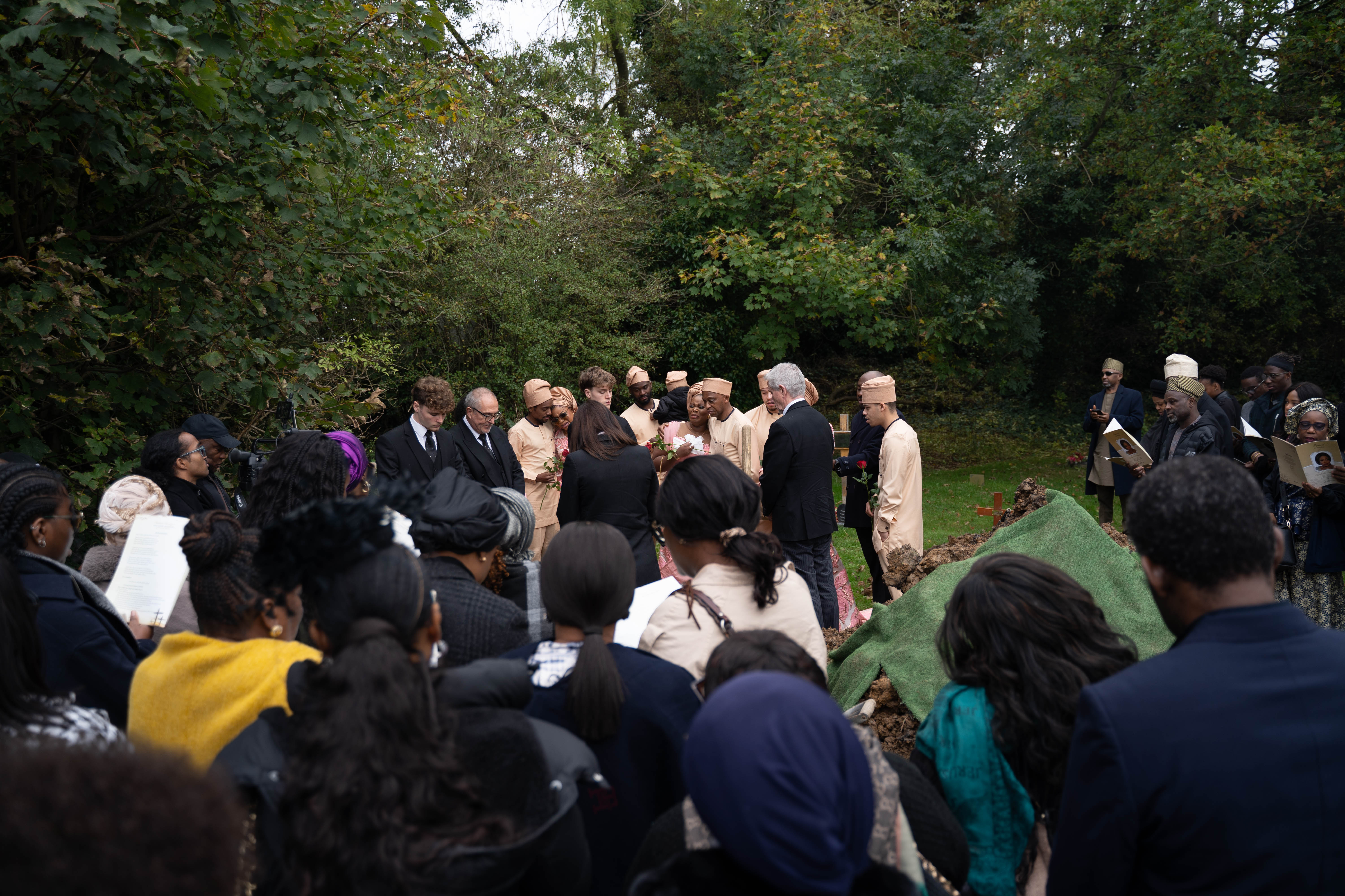 Funeral photography by Louis Charles Dalton