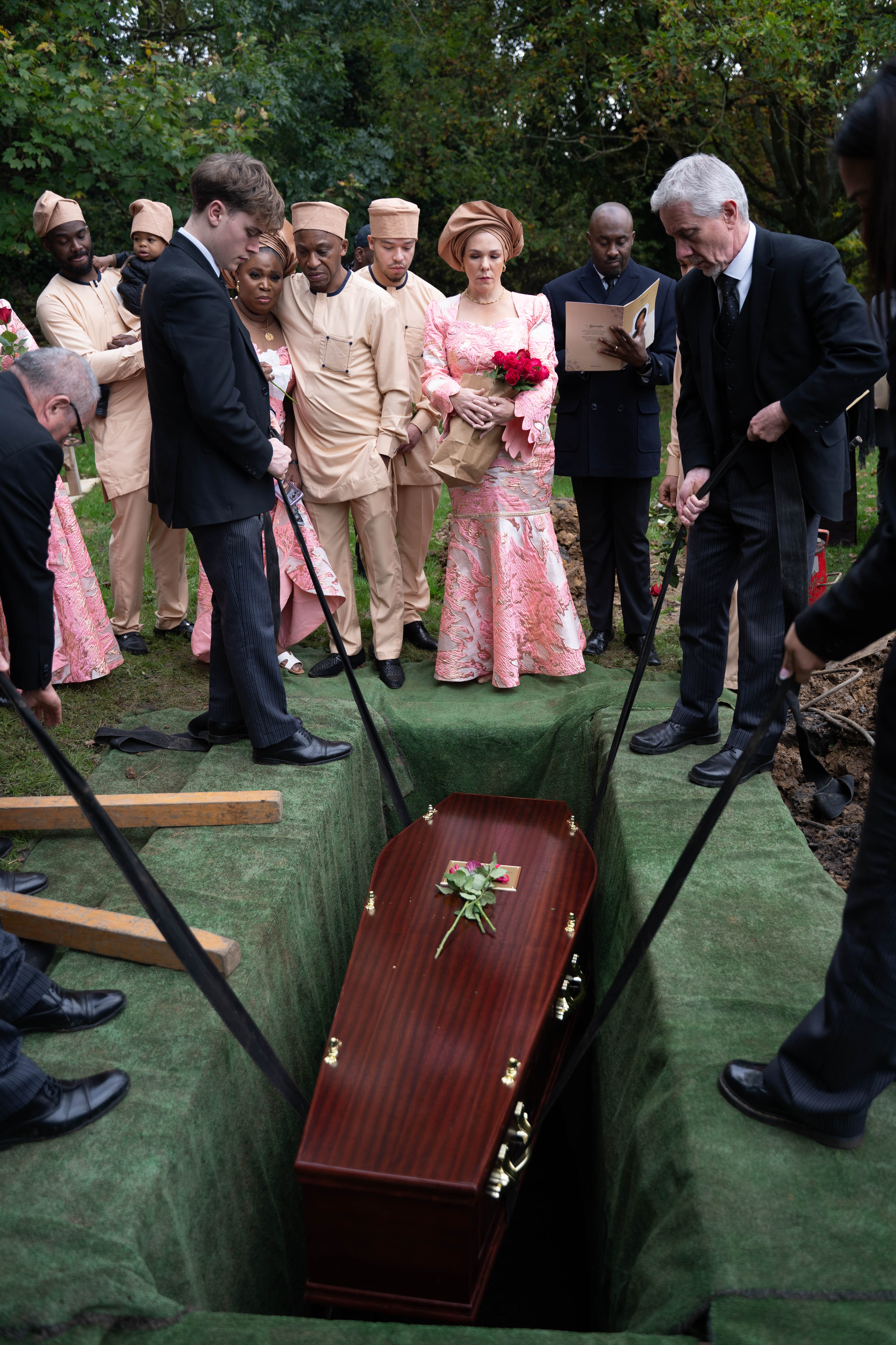 Funeral photography by Louis Charles Dalton