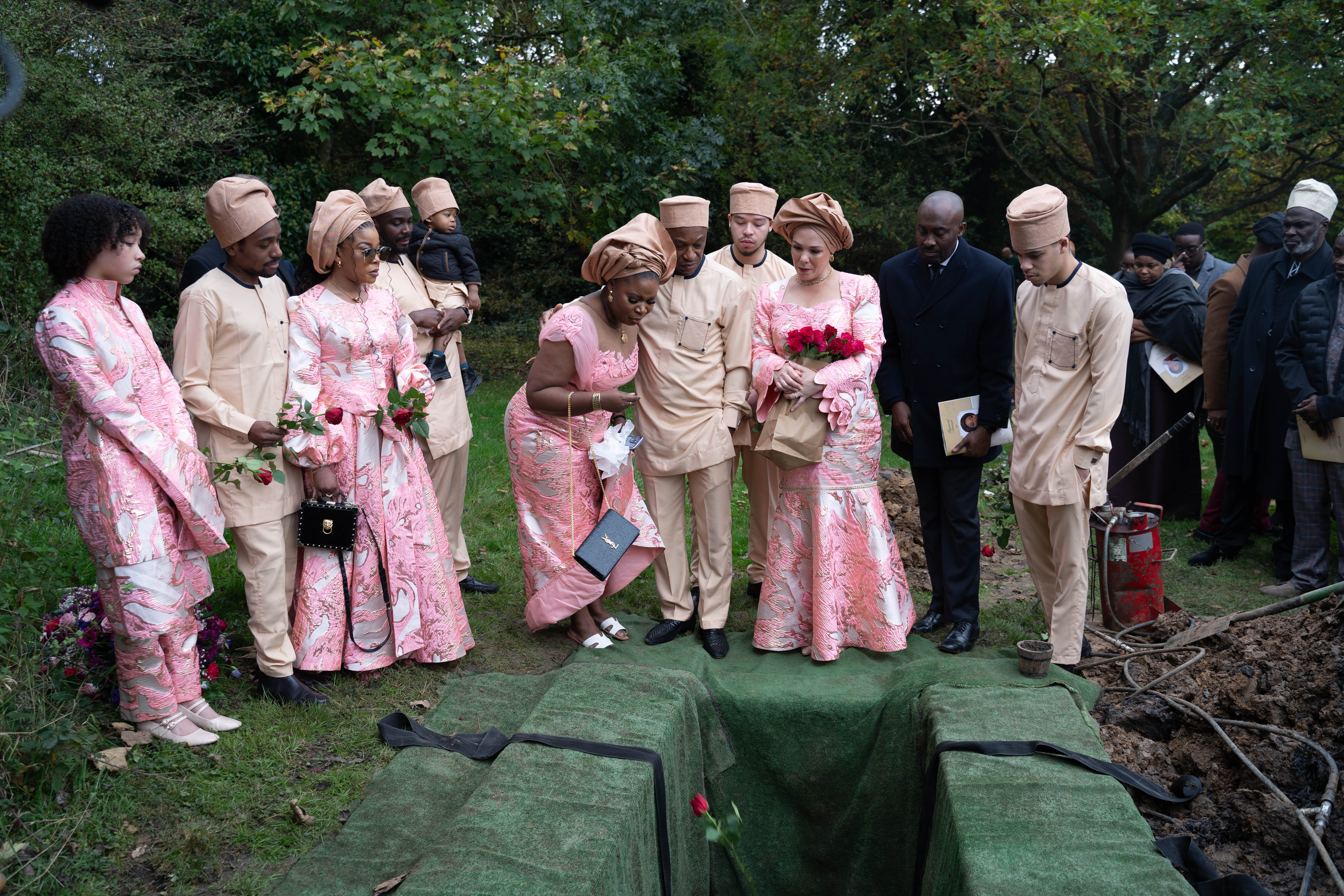 Funeral photography by Louis Charles Dalton