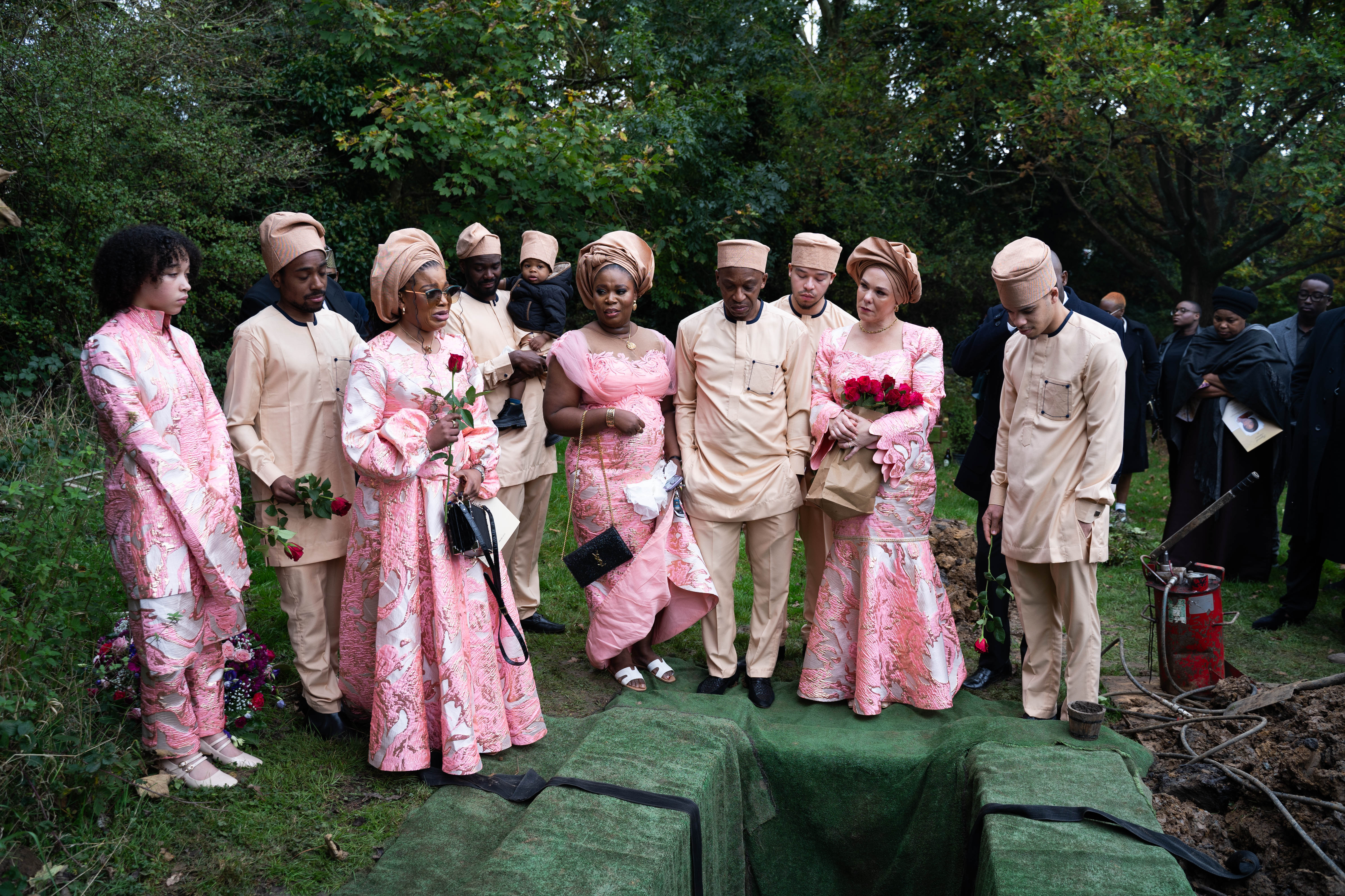 Funeral photography by Louis Charles Dalton