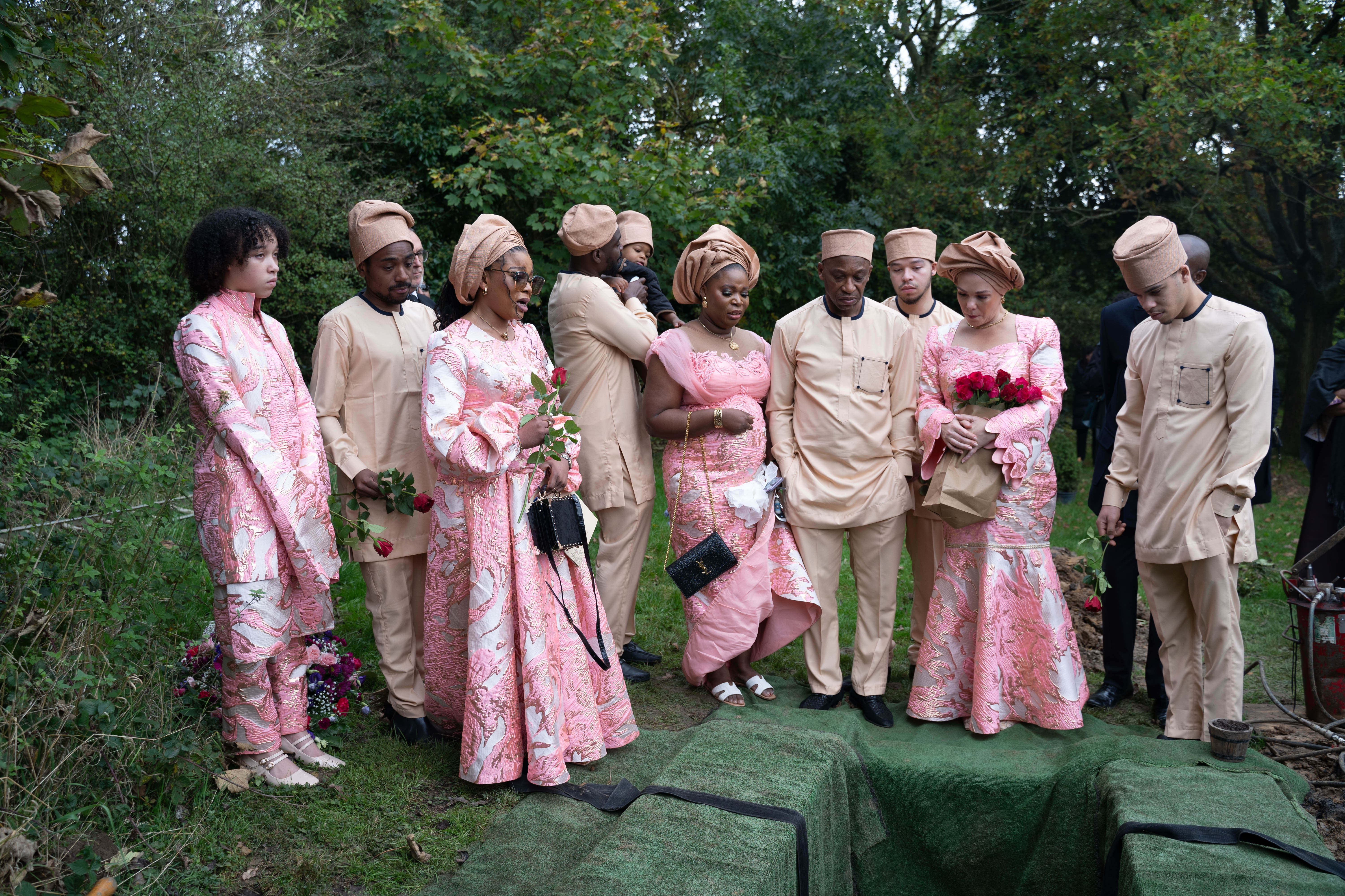 Funeral photography by Louis Charles Dalton