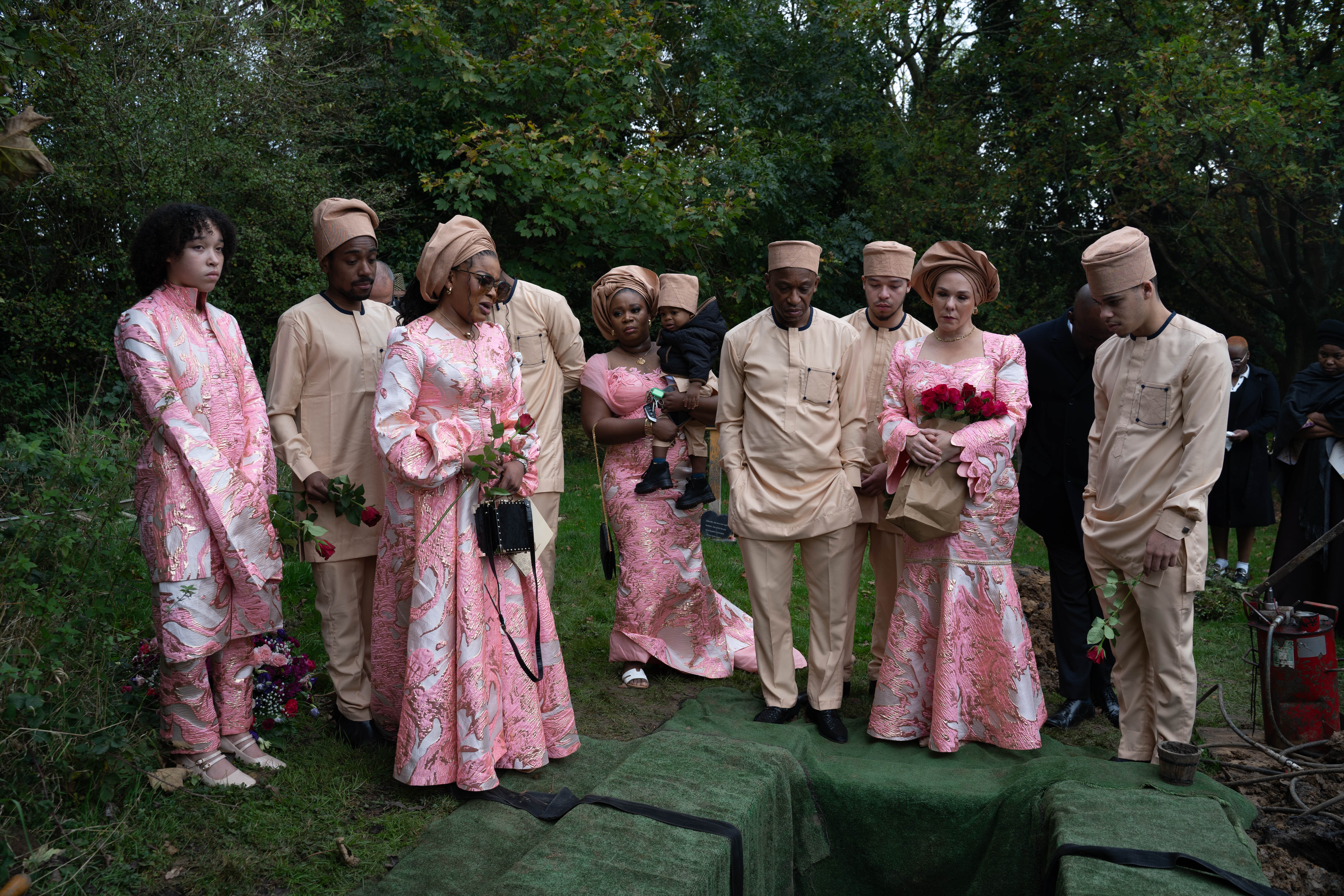 Funeral photography by Louis Charles Dalton