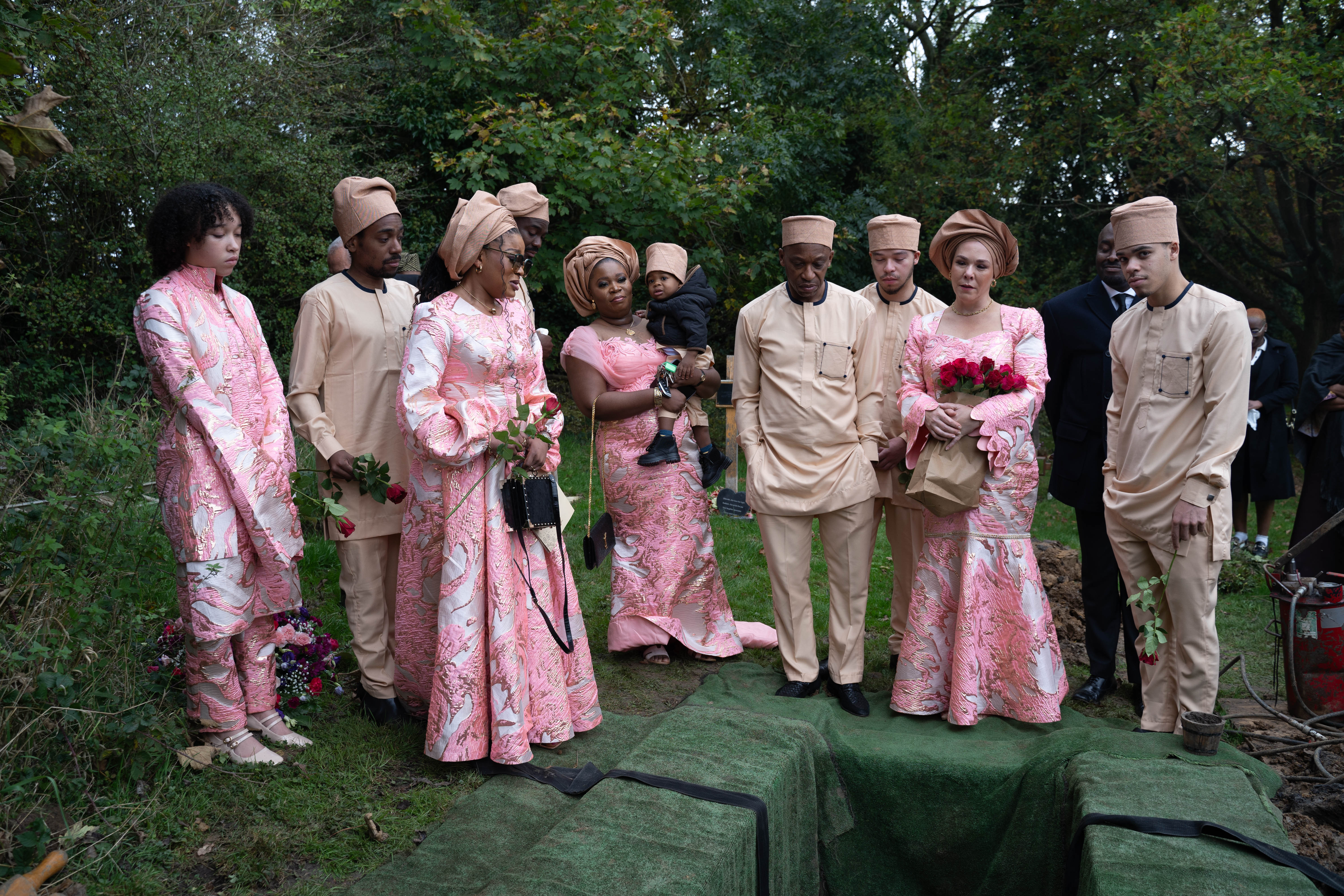 Funeral photography by Louis Charles Dalton