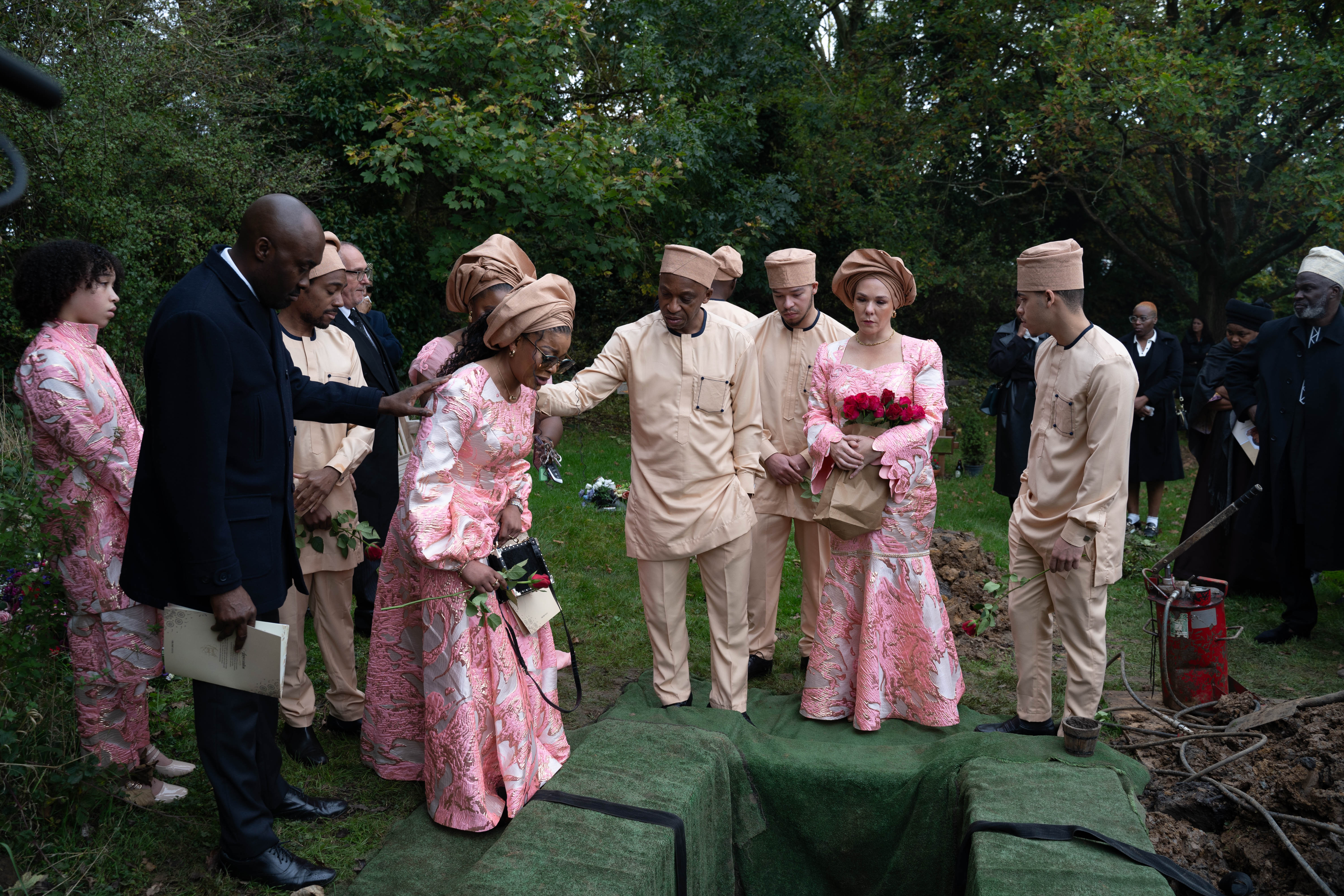 Funeral photography by Louis Charles Dalton