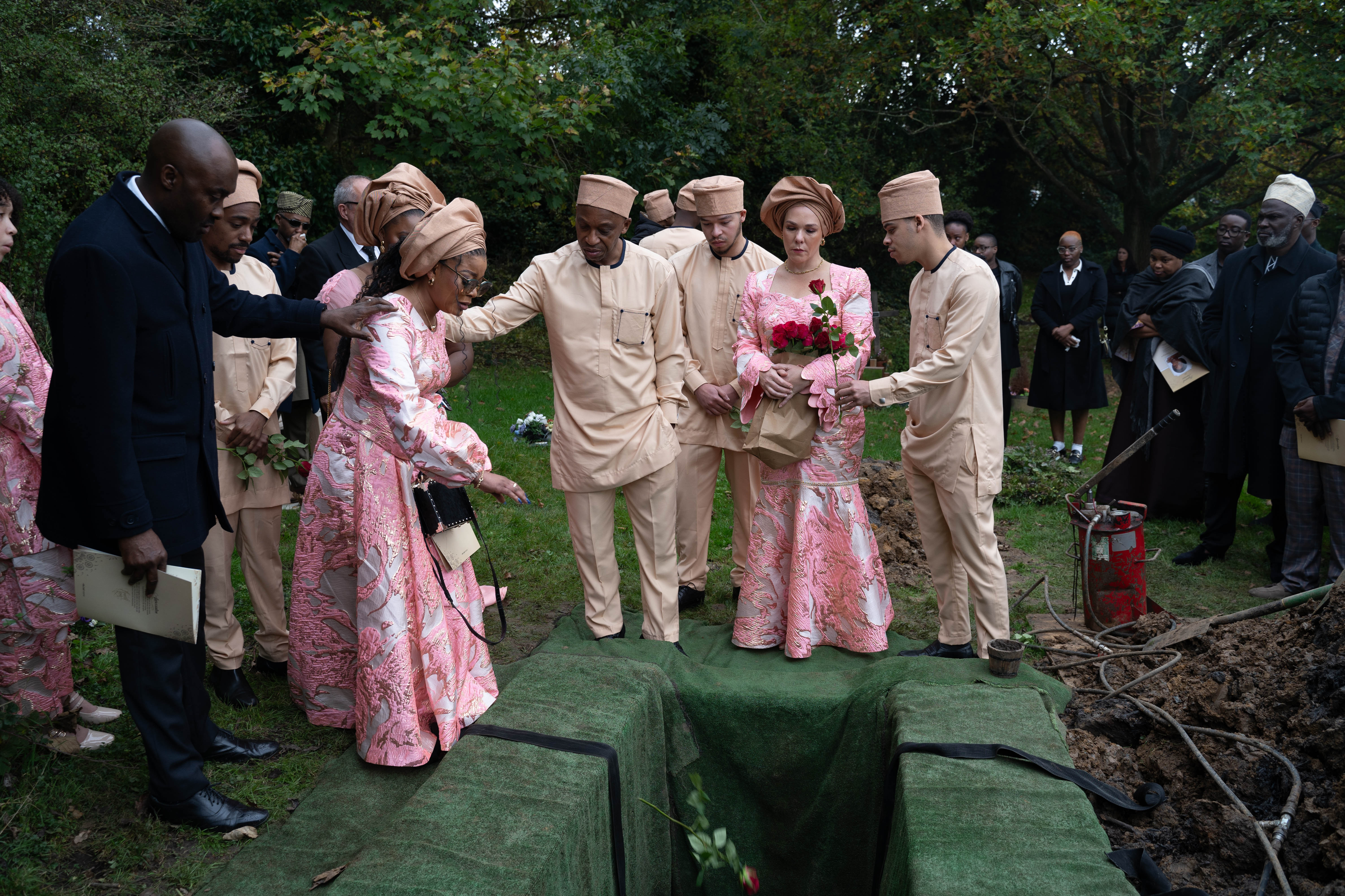 Funeral photography by Louis Charles Dalton