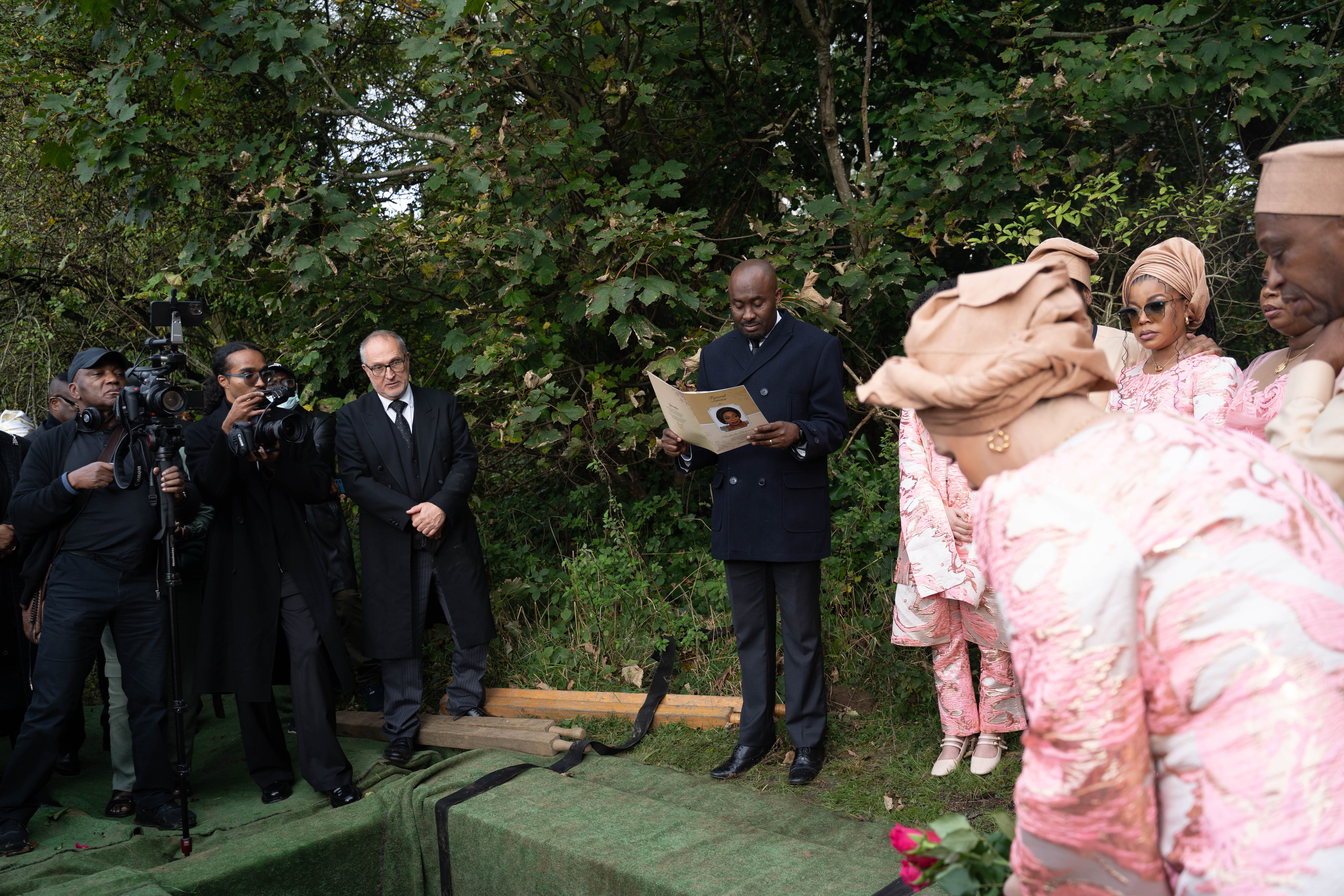 Funeral photography by Louis Charles Dalton