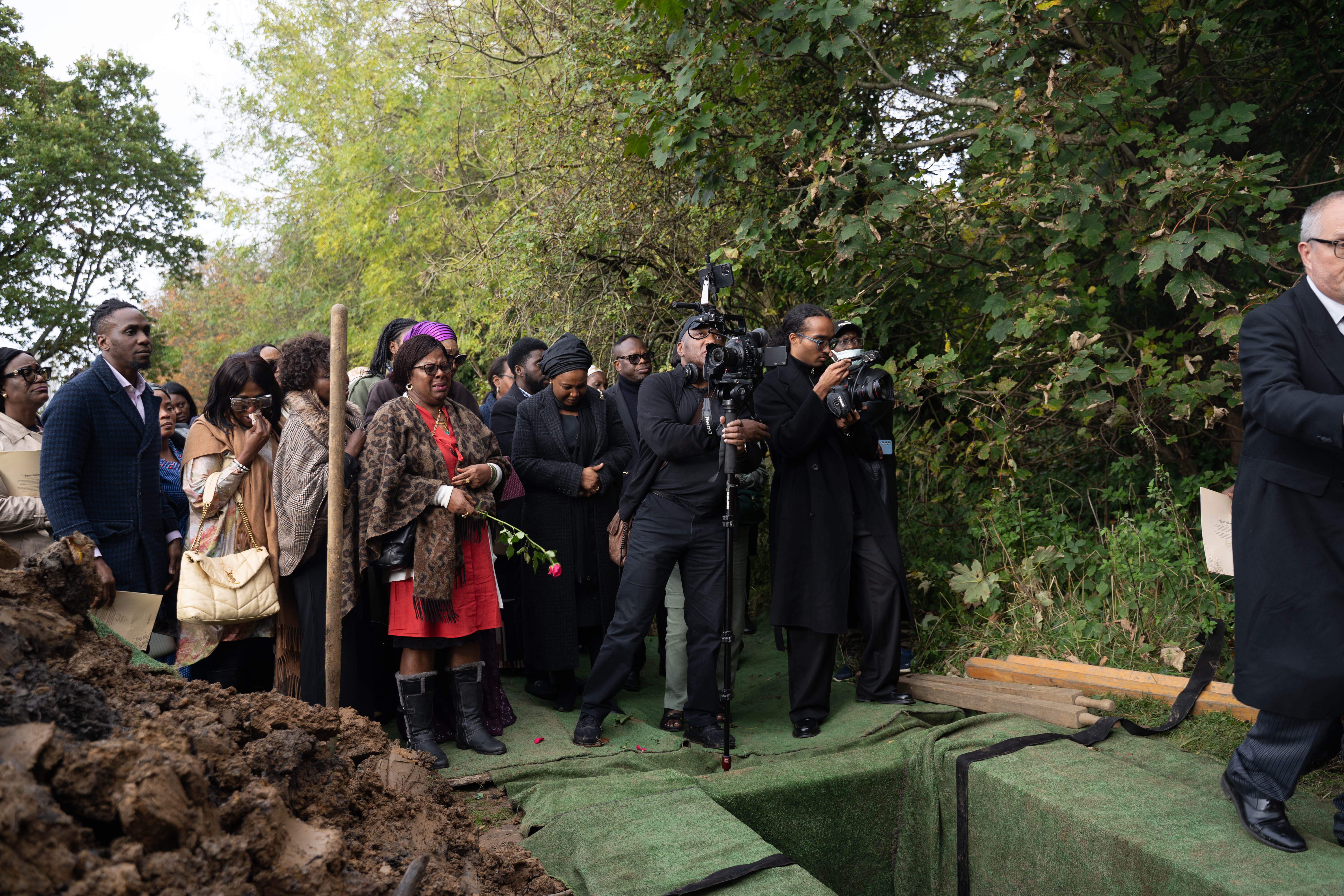 Funeral photography by Louis Charles Dalton
