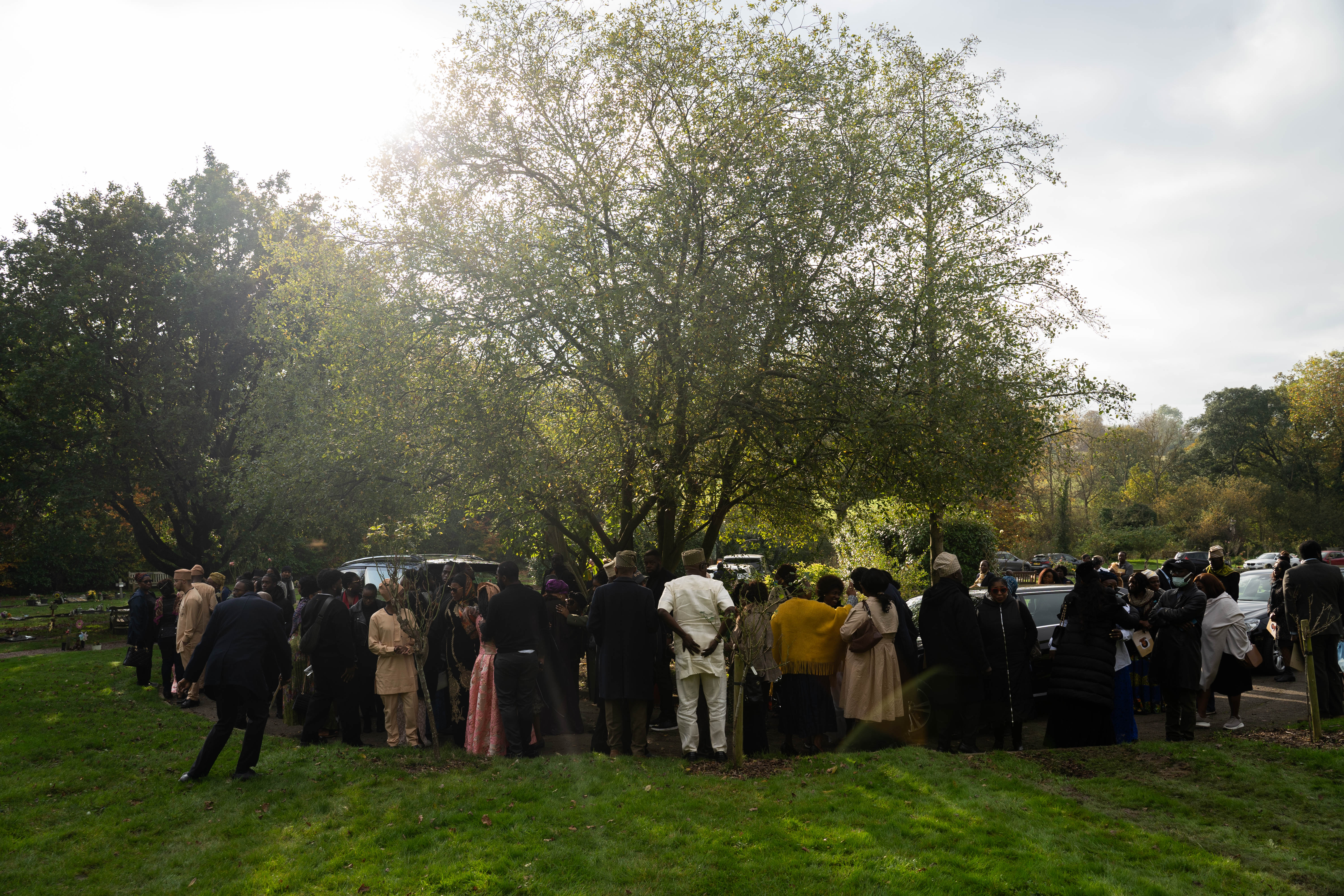Funeral photography by Louis Charles Dalton
