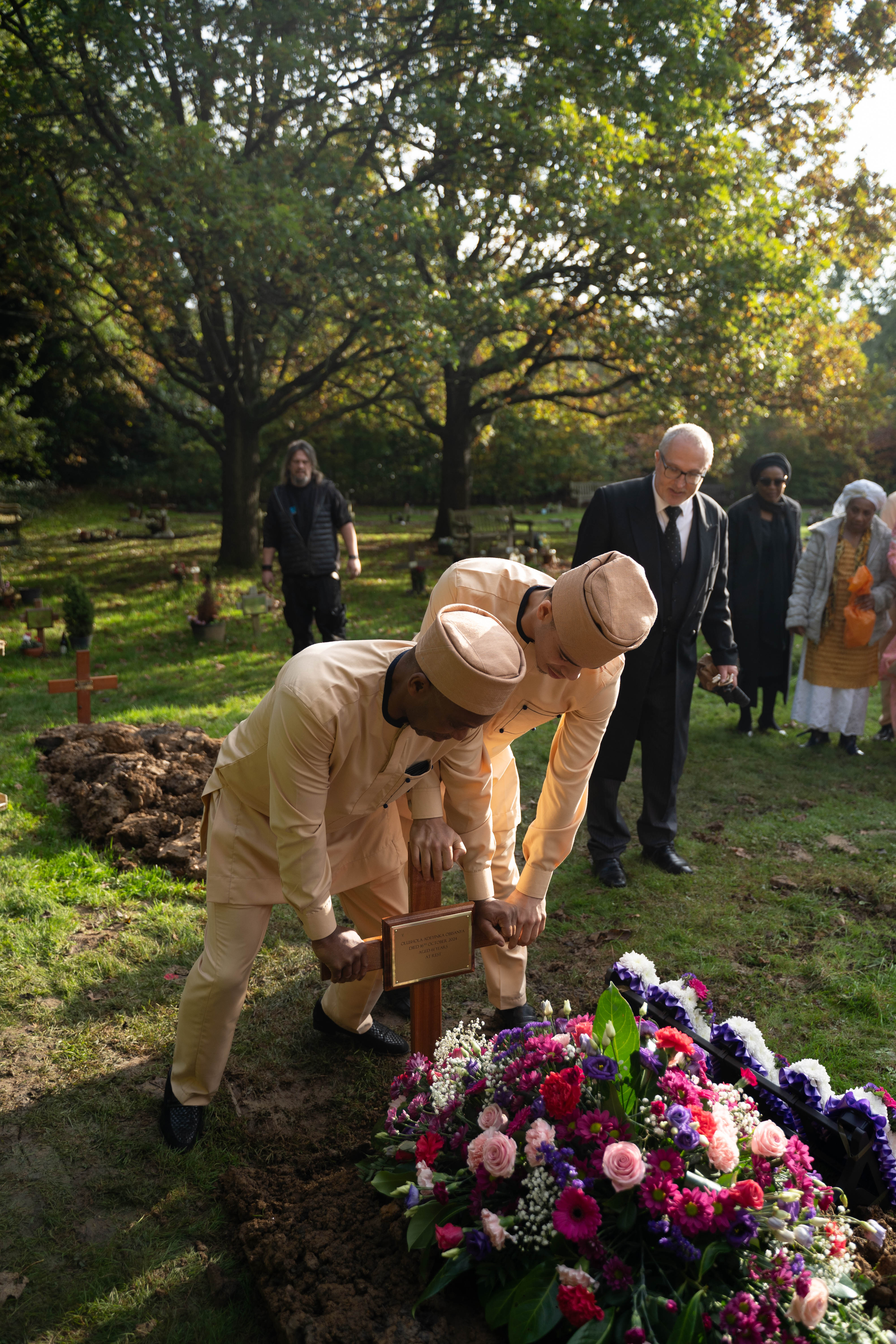 Funeral photography by Louis Charles Dalton