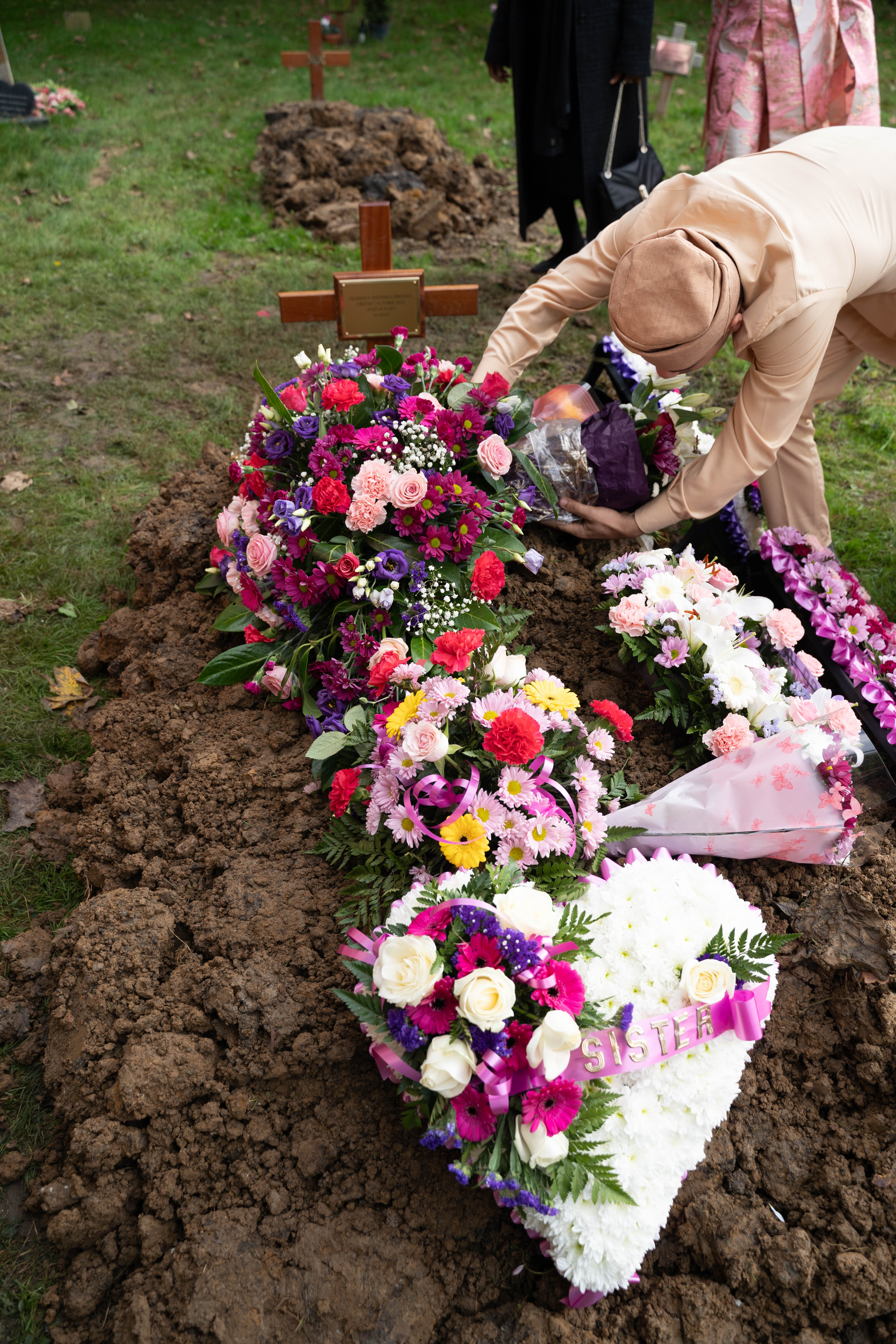 Funeral photography by Louis Charles Dalton