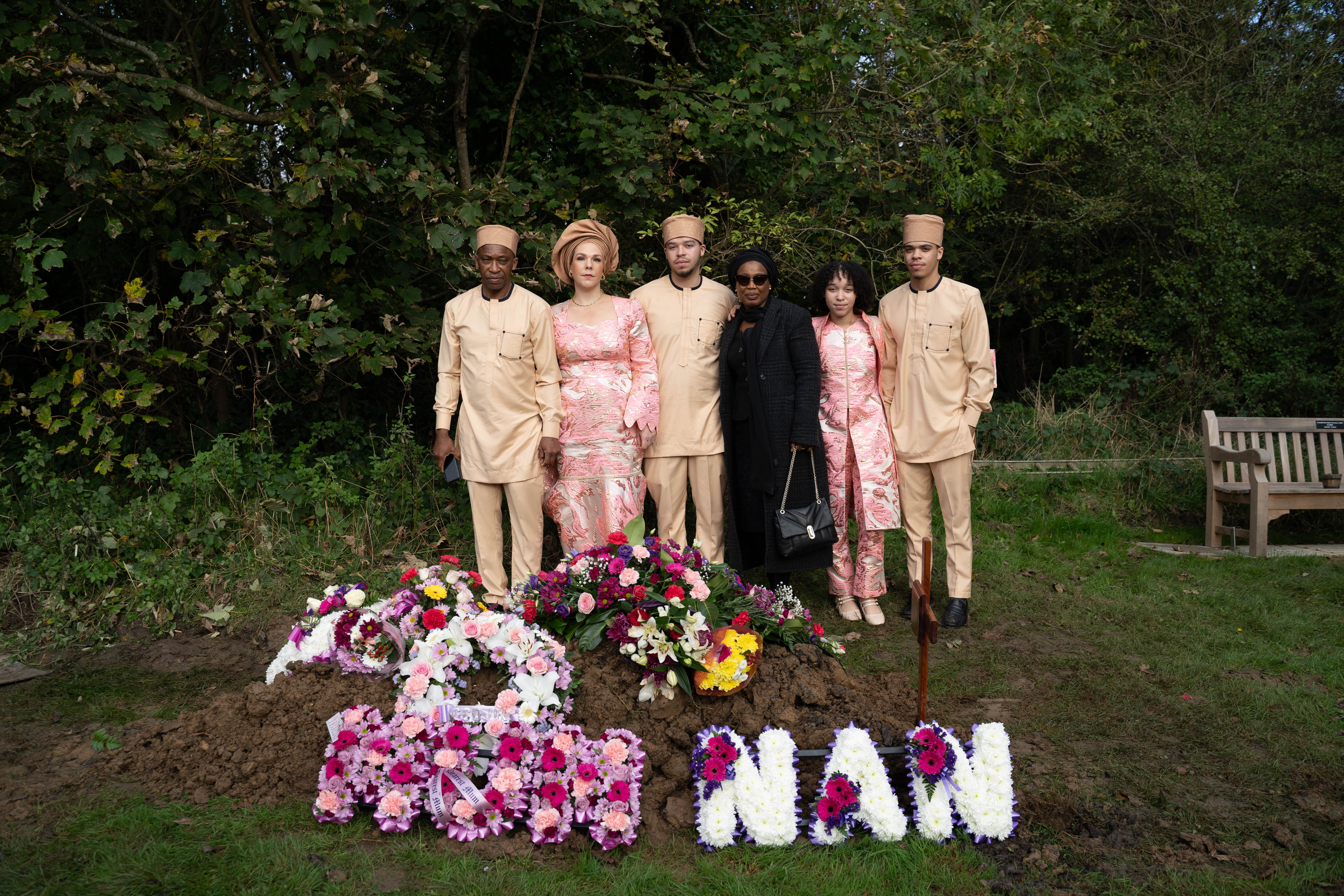 Funeral photography by Louis Charles Dalton