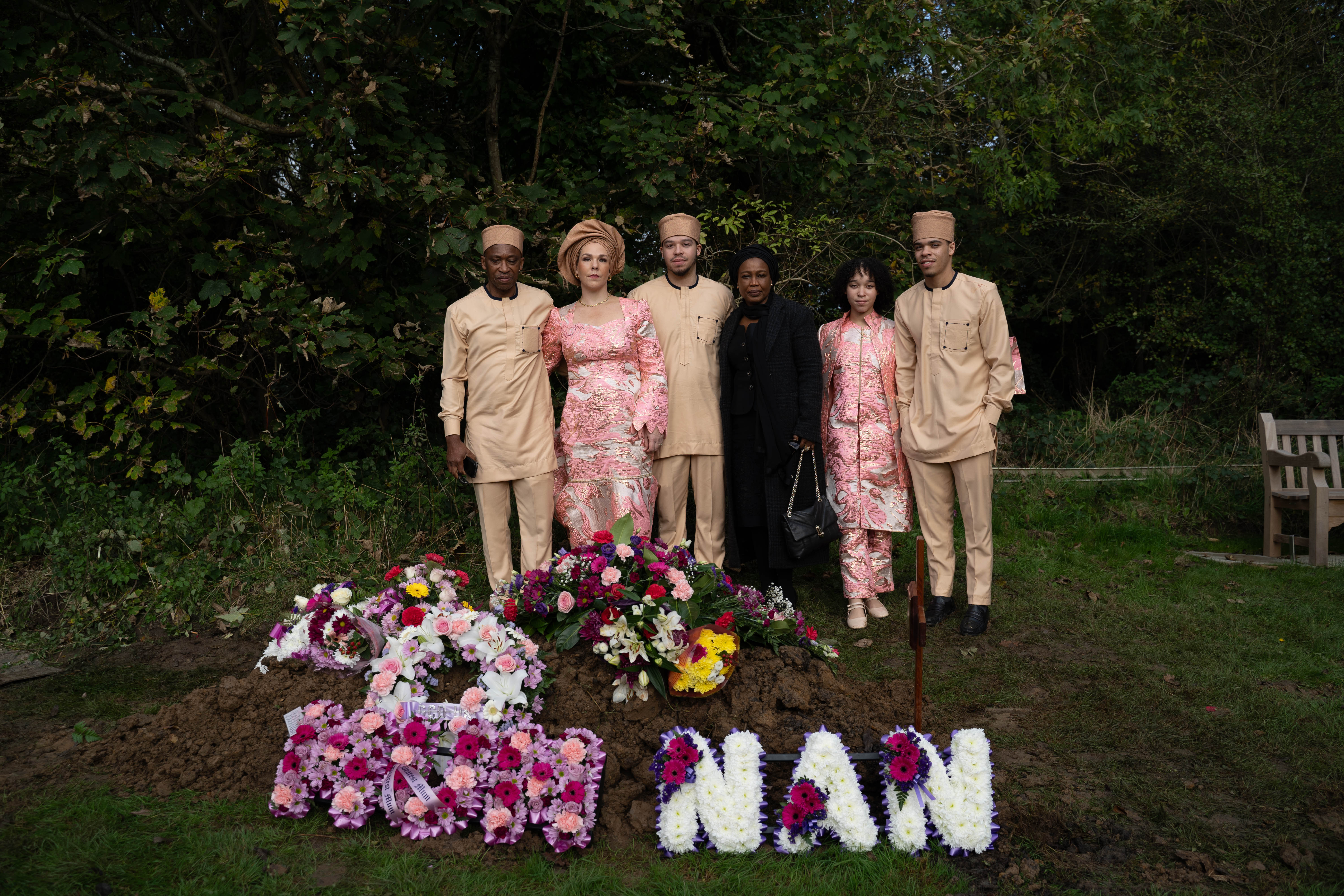 Funeral photography by Louis Charles Dalton