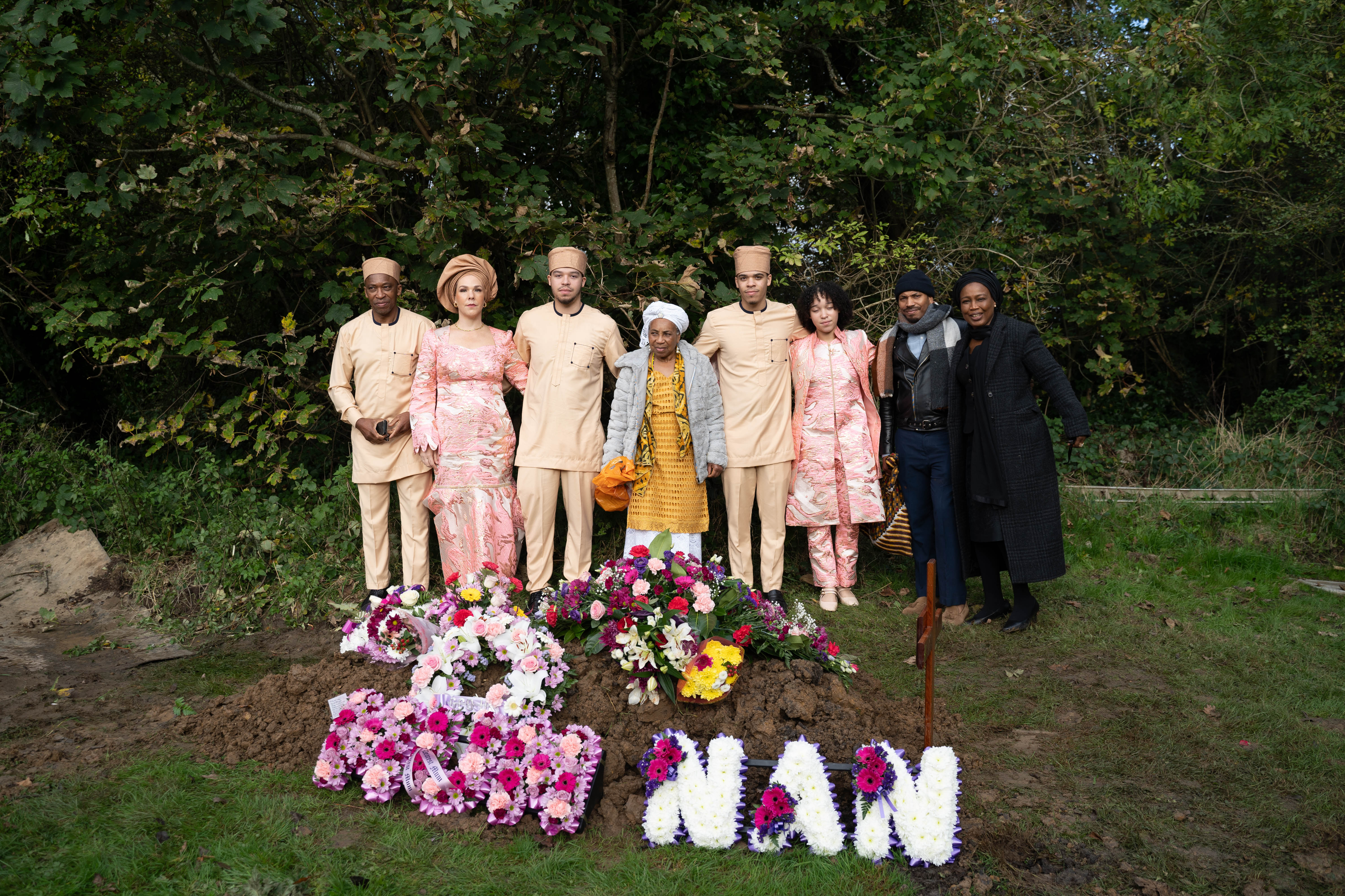 Funeral photography by Louis Charles Dalton