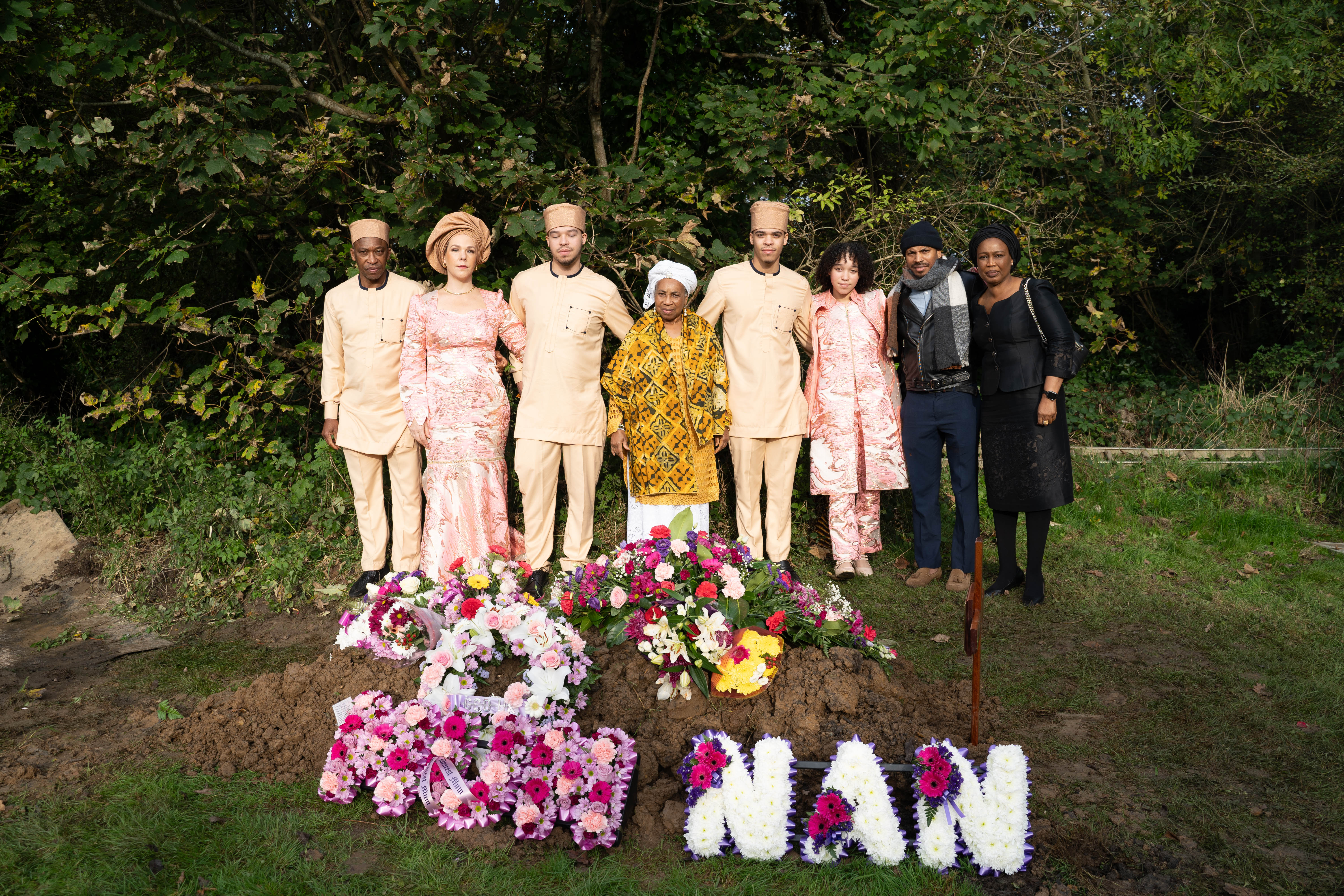 Funeral photography by Louis Charles Dalton