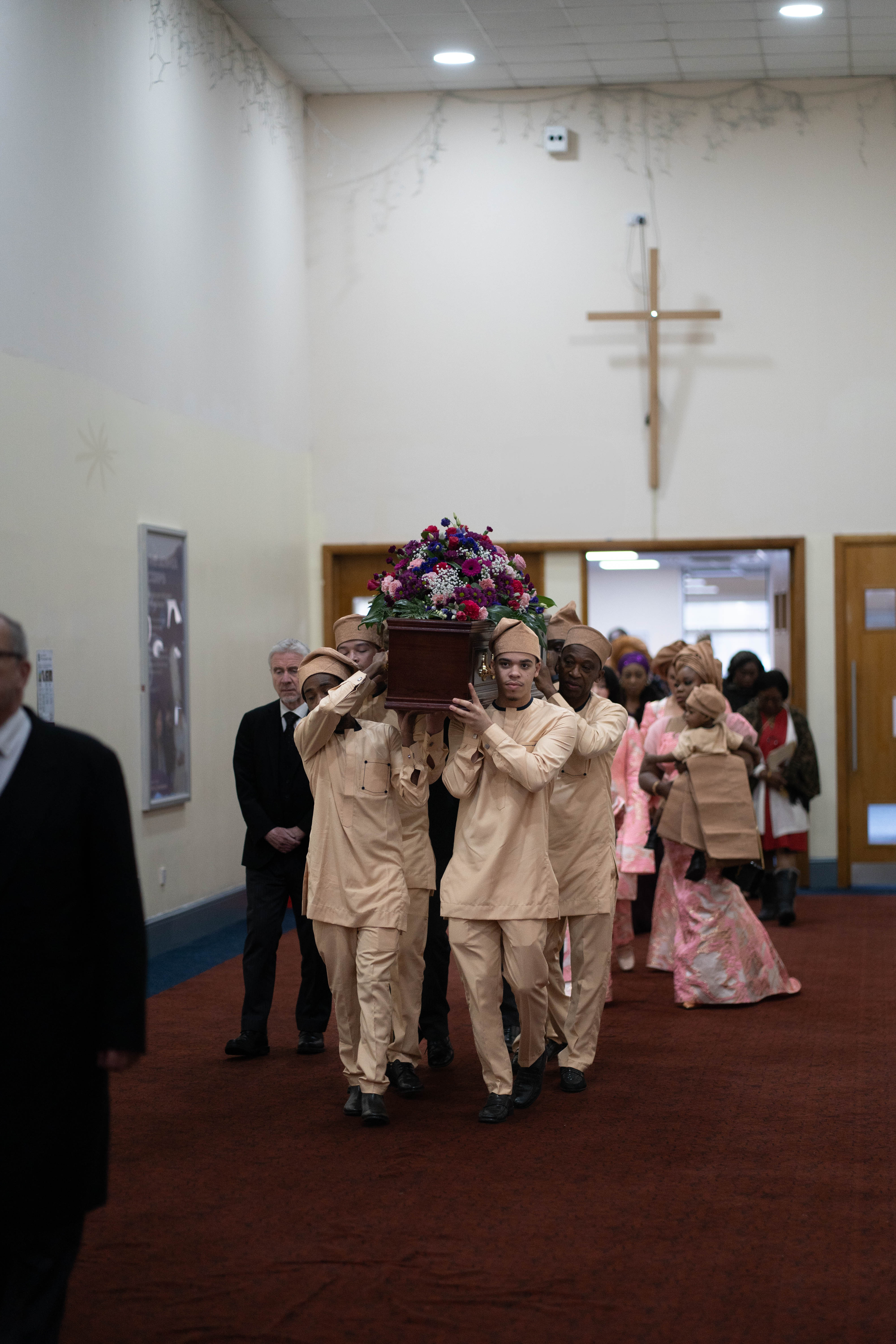 Funeral photography by Louis Charles Dalton