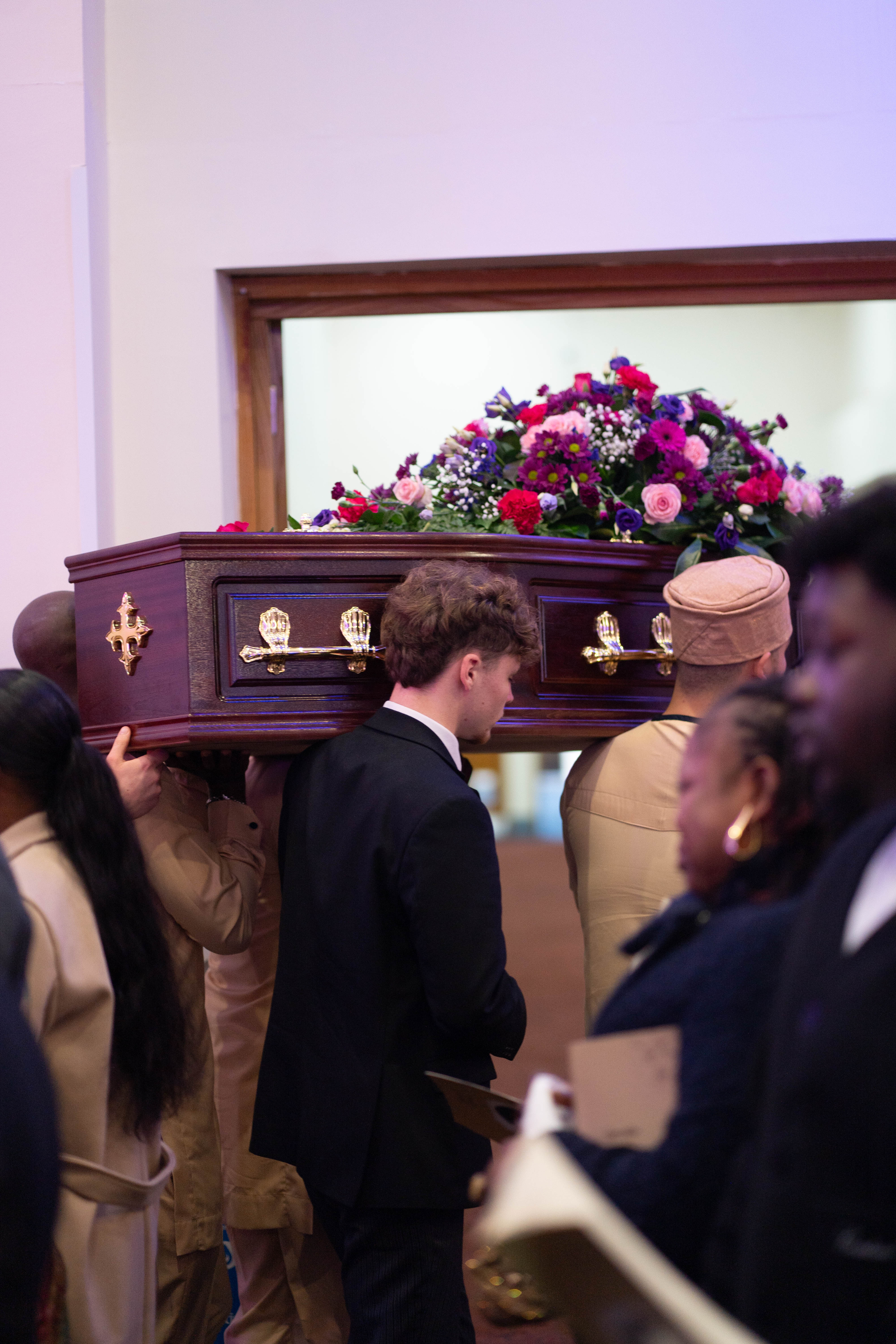 Funeral photography by Louis Charles Dalton